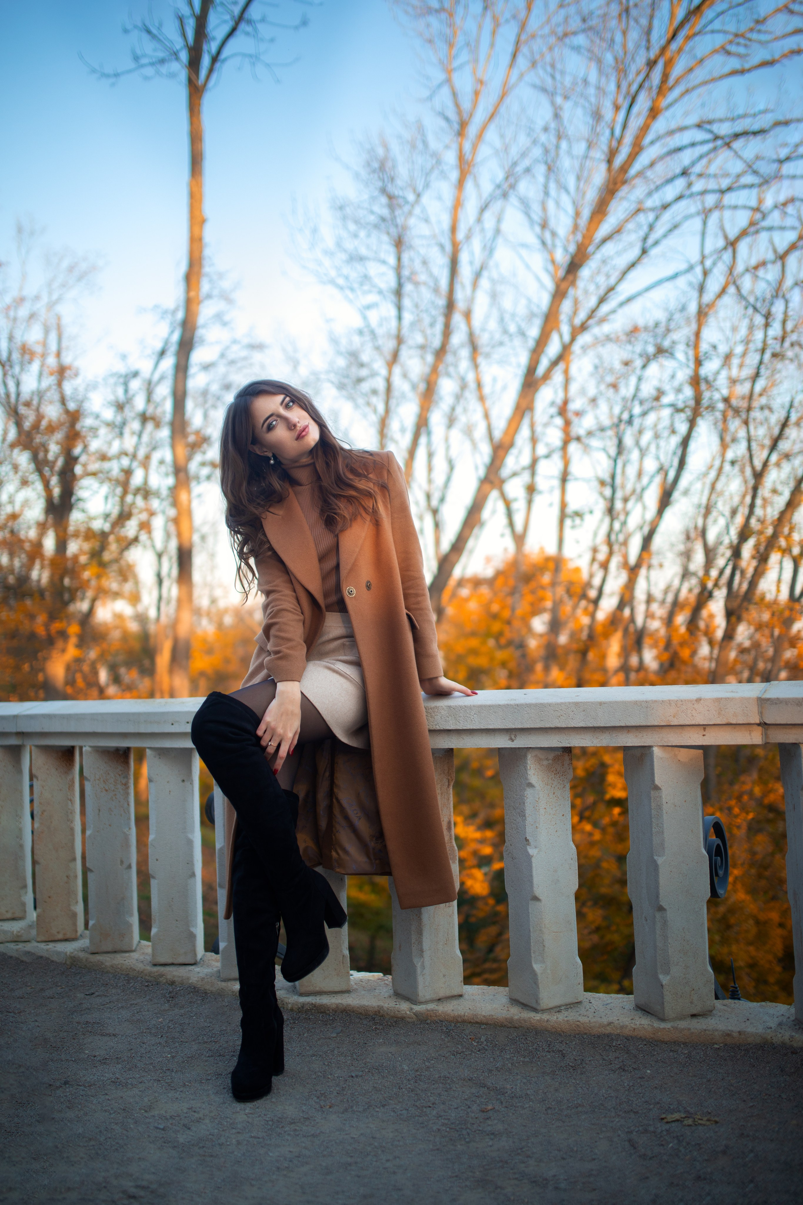 Осенняя съемка с Анастасией на природе в формате для «себя»