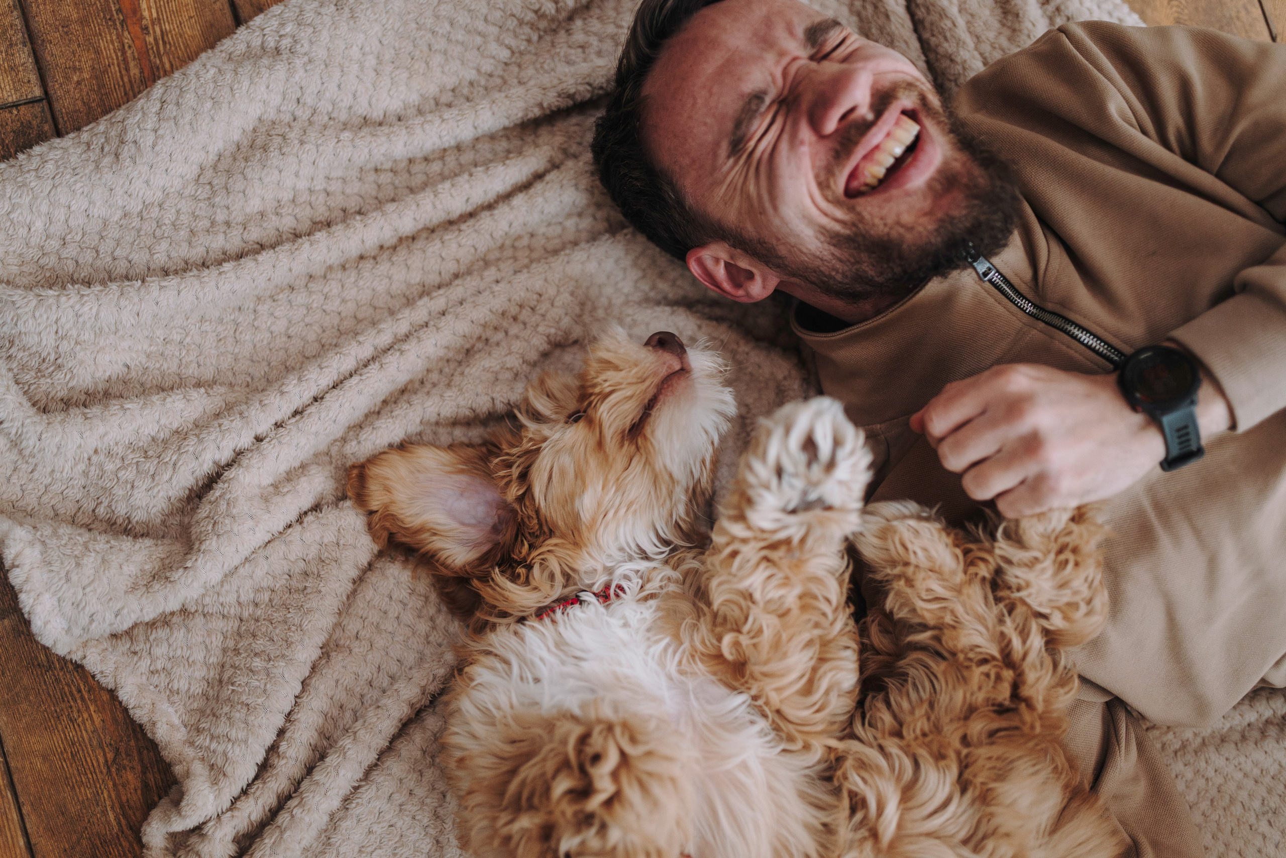 Мёрфи, Таня и Антон. Фотограф анималист в Спб недорого Олеся Майорова