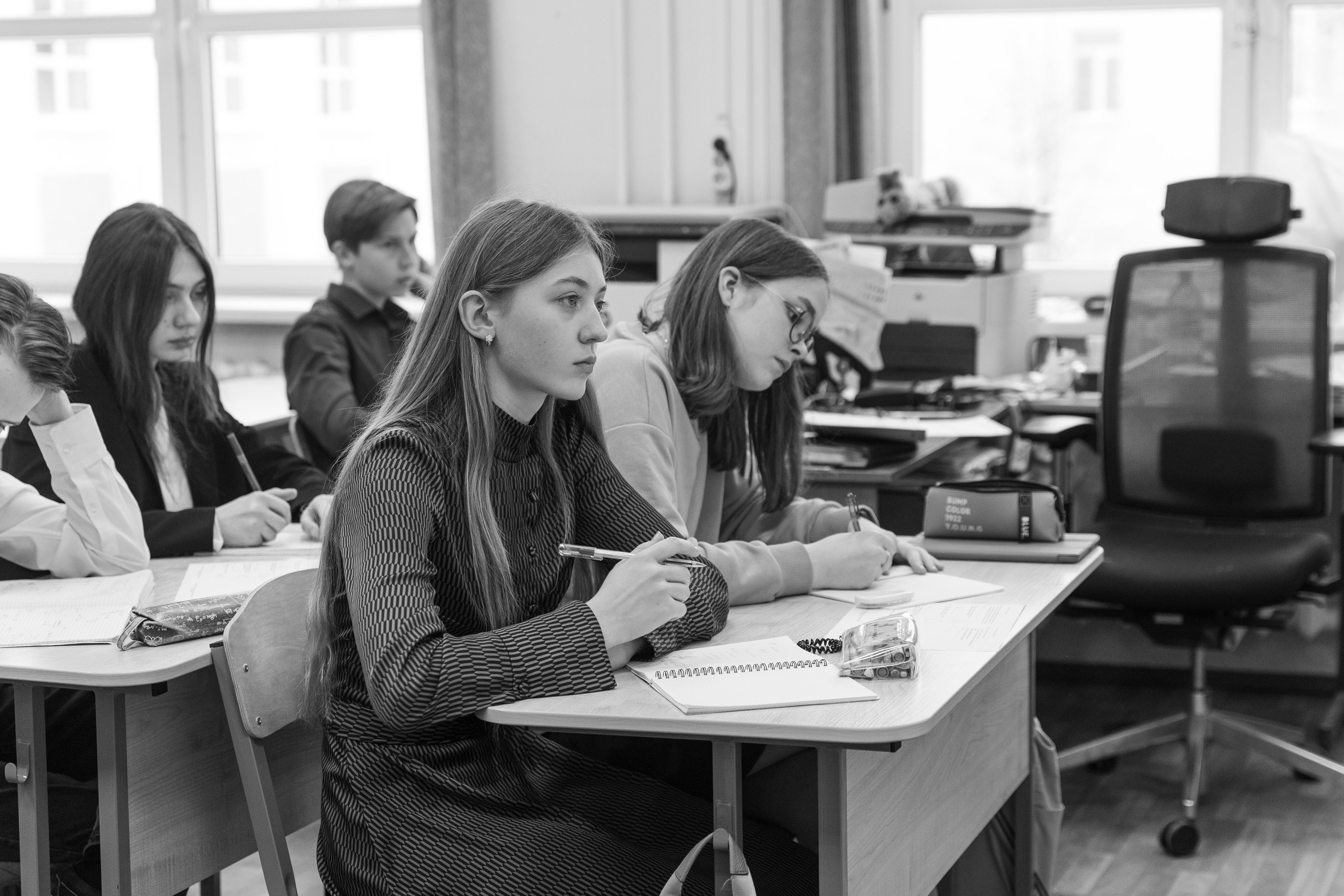 Репортаж с урока. Школьный фотограф в Москве Семенова Ирина