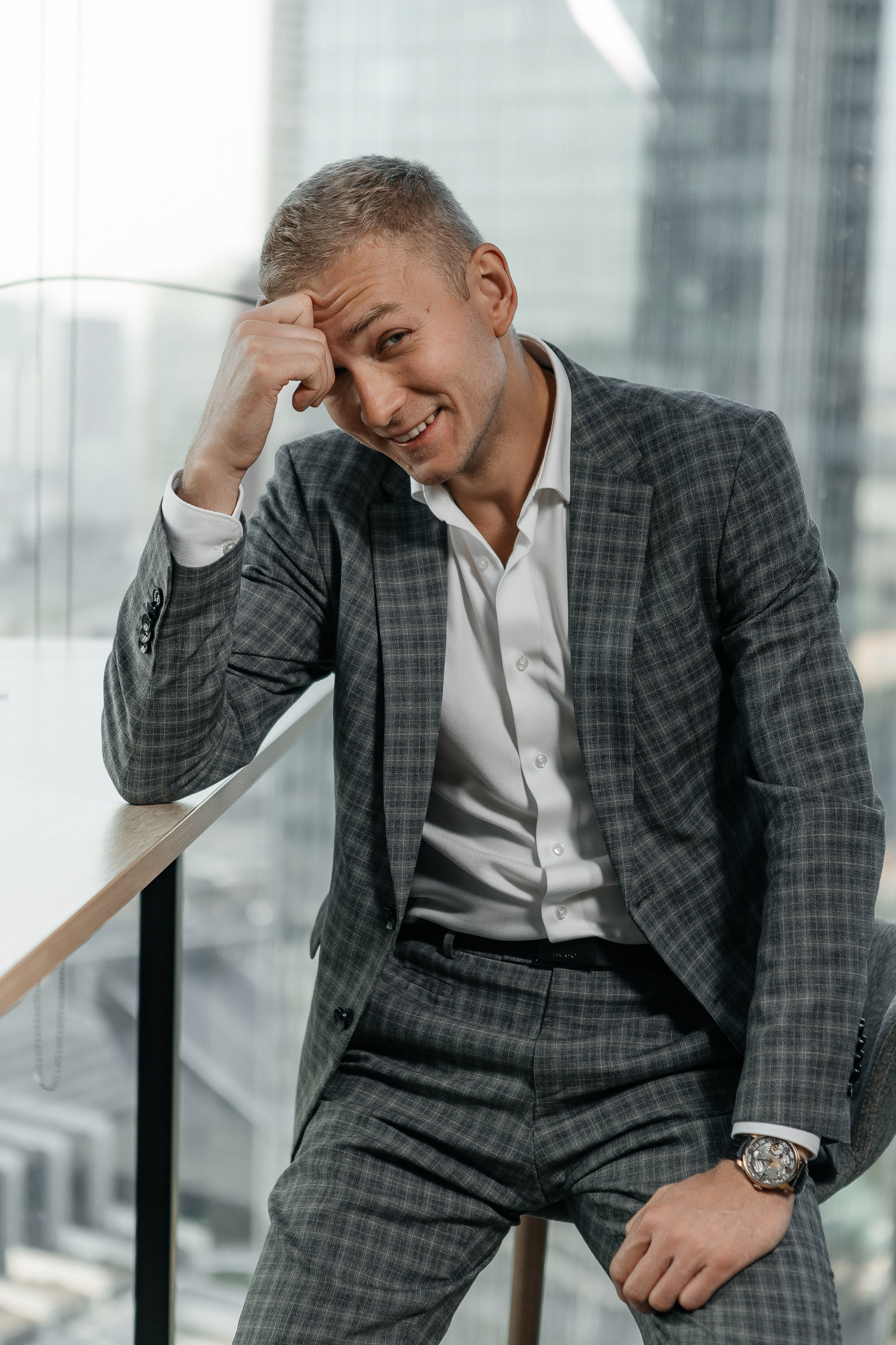 Moscow City бизнес портрет. Фотограф в Москве Дмитрий Жарков