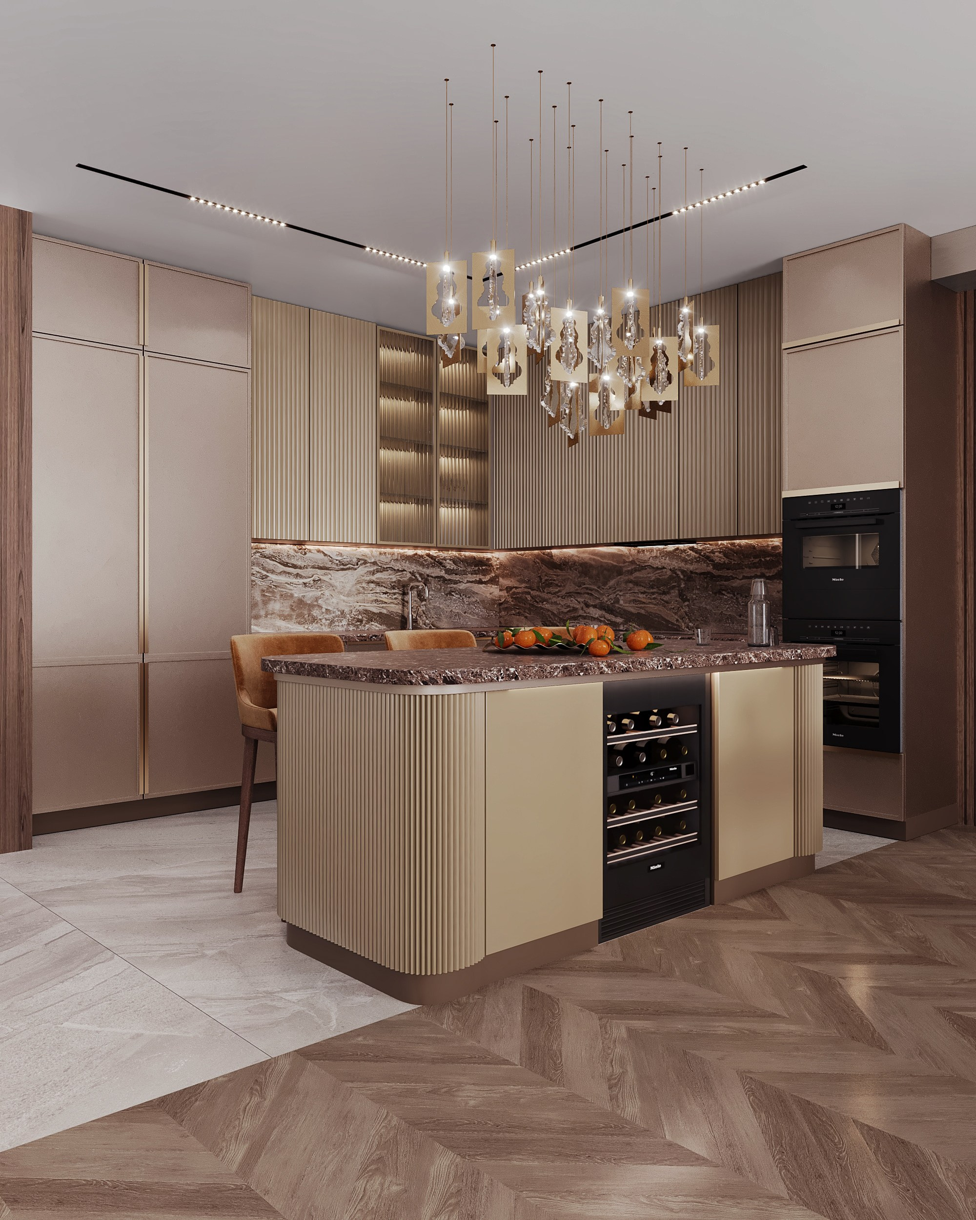 ЖК Хендлайнер 103 м². 3Д-Визуализация Наталья Макогонова