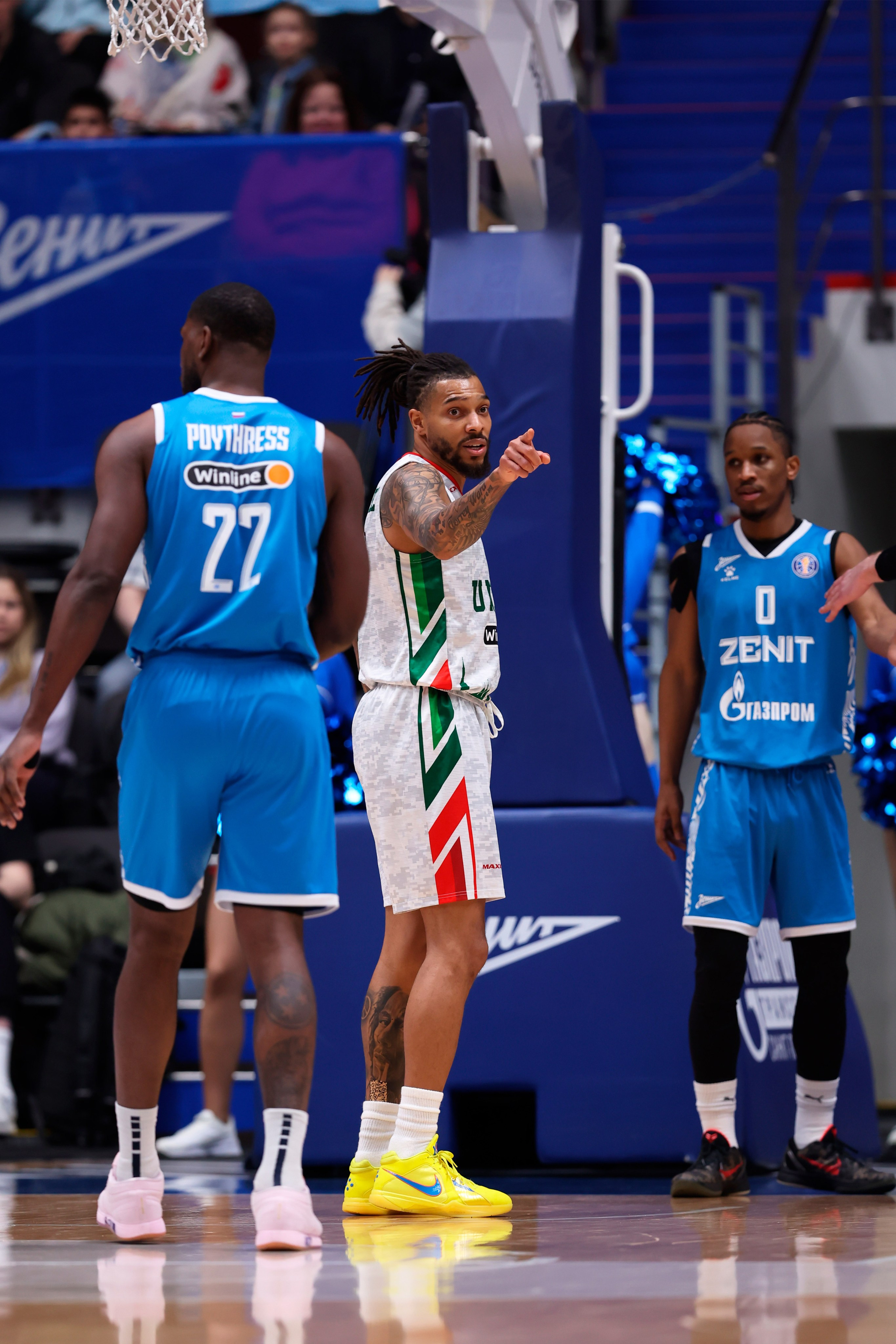 БК Зенит — БК Уникс 13.02.2025. Спортивный и репортажный фотограф Антон Тереханов