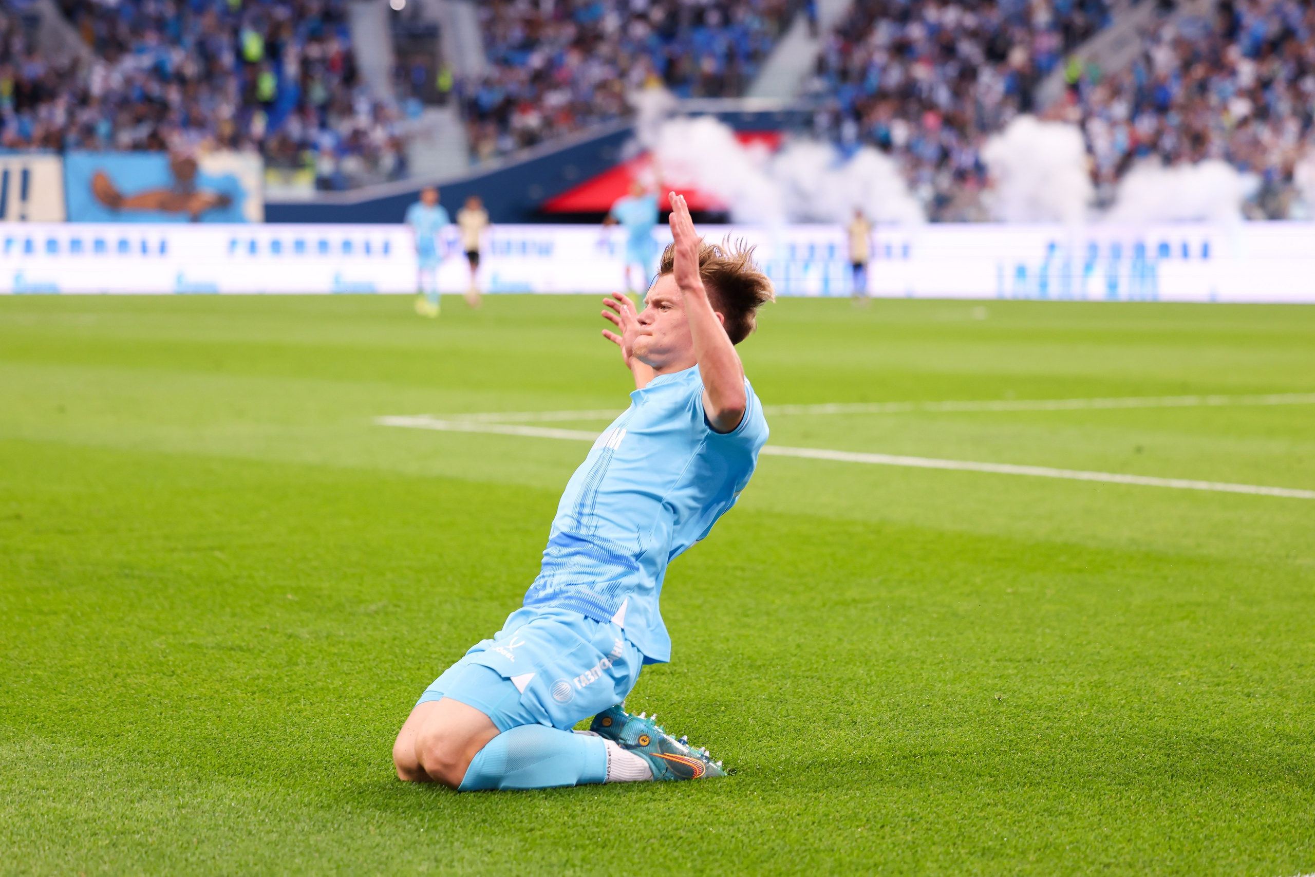 ФК Зенит — ФК Рубин Кубок России 2025/26 12.08.2025. Спортивный и репортажный фотограф Антон Тереханов