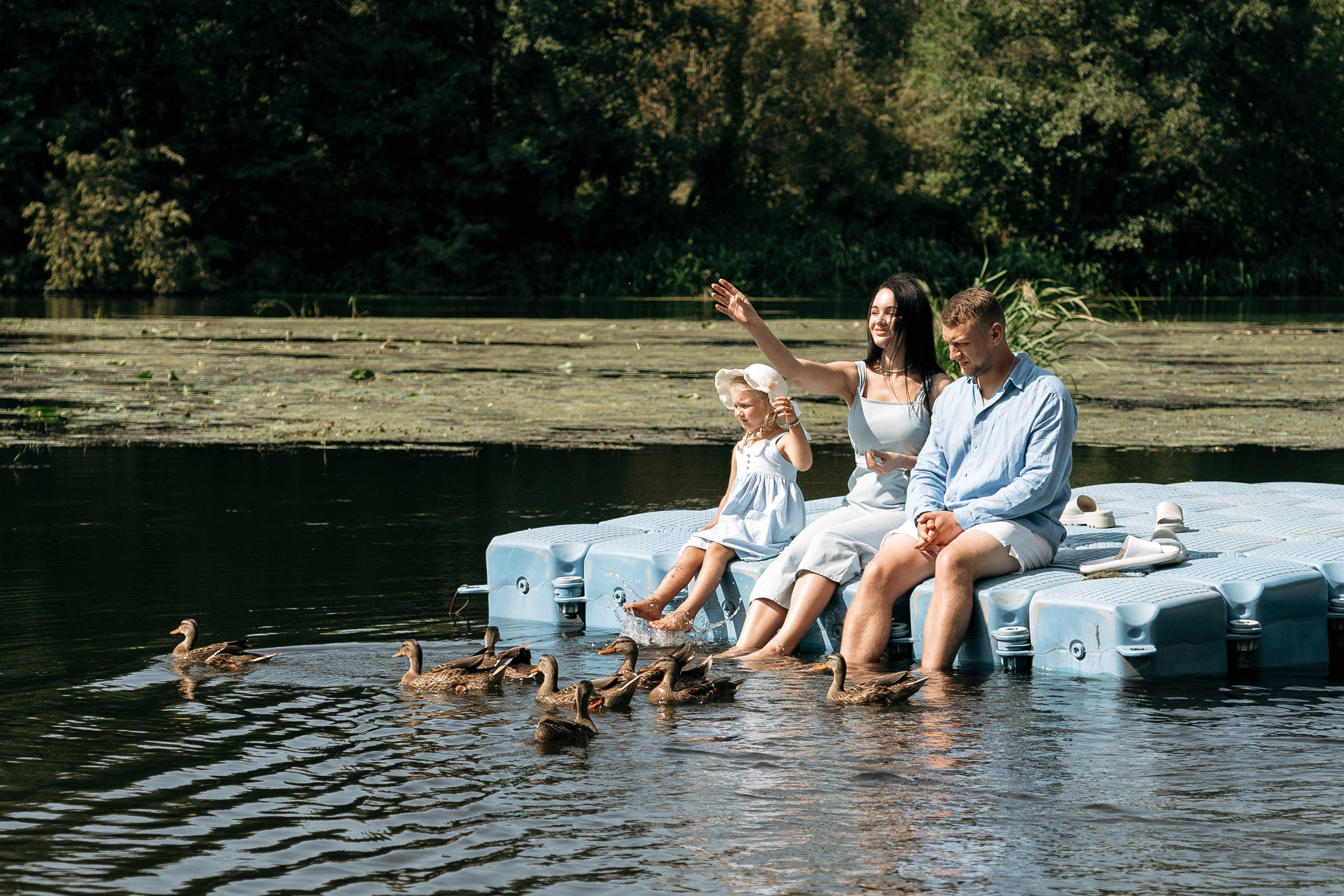 Фотосессия на природе для семьи Уваровых. Тамбов, база отдыха Берендей. Свадебный фотограф в Тамбове Павел Четвертков