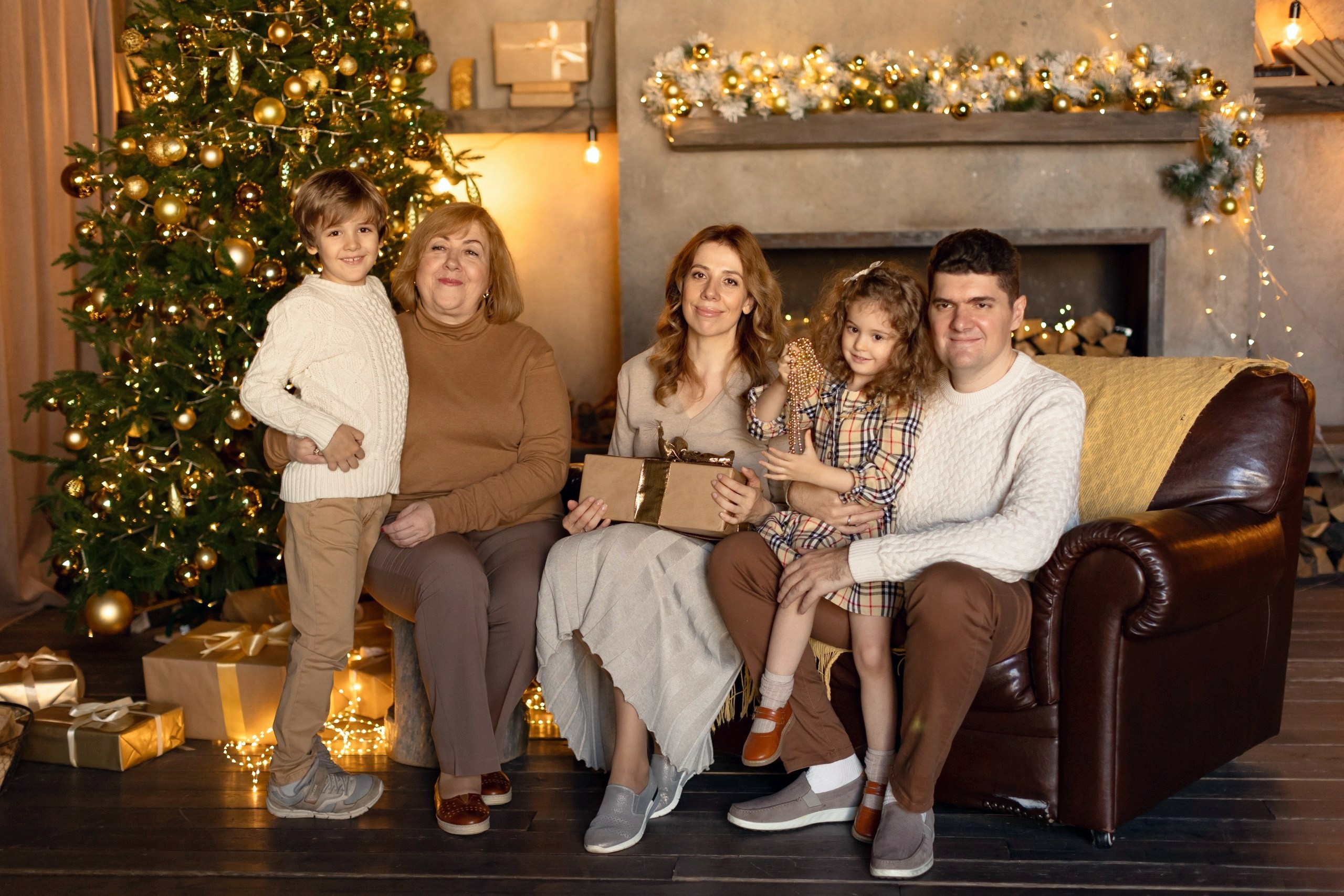 🎄Новогодняя фотосессия. Семейный и детский фотограф в Москве Орешина Юлия