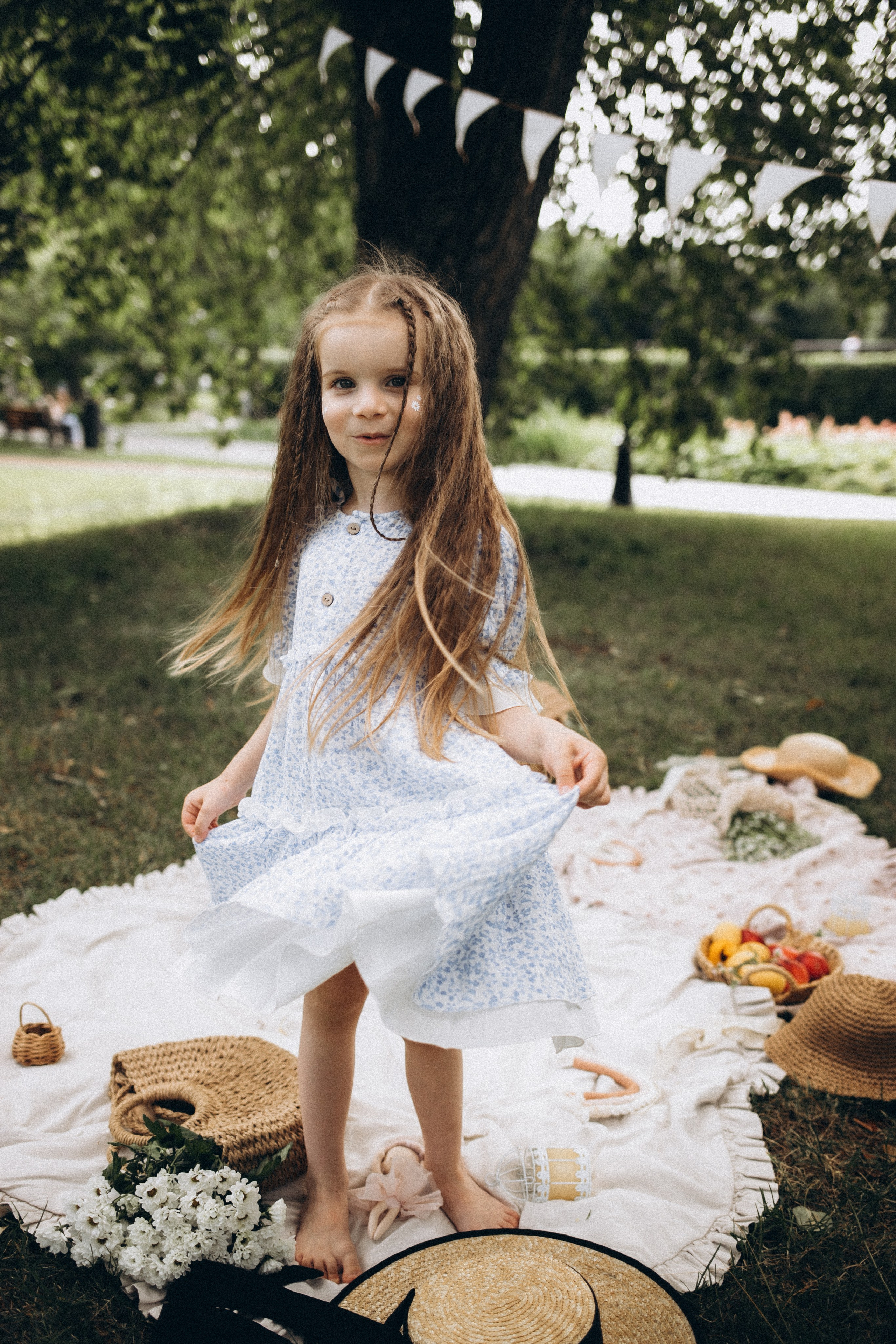 Летний семейный пикник на природе. Семейный и свадебный фотограф Анна Кожокарь