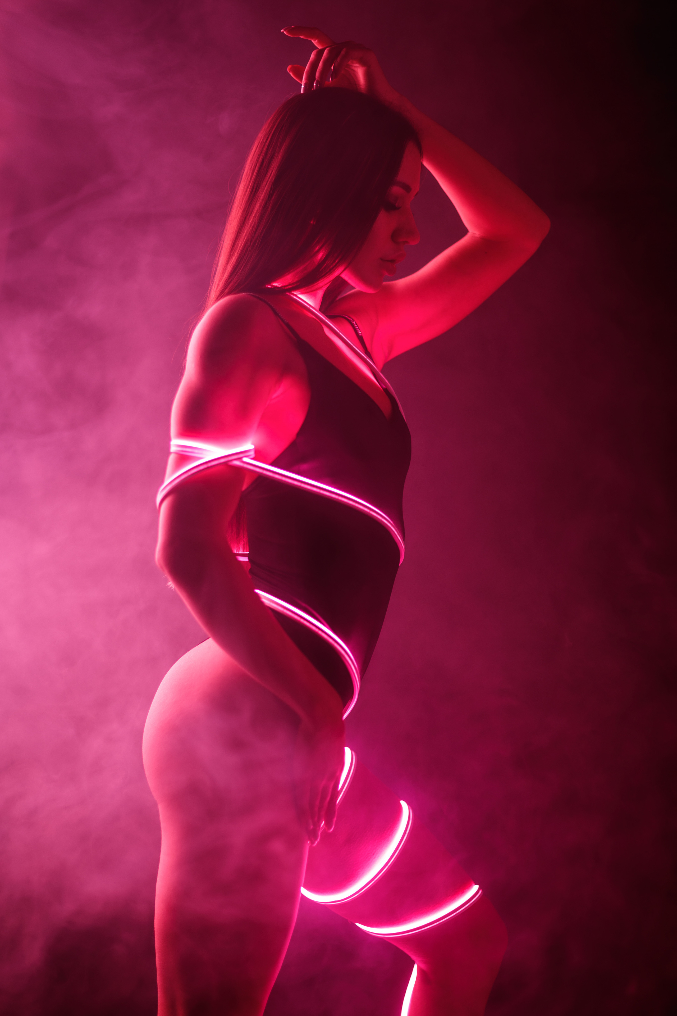 Портретная женская фотосессия в студии Саратов. Фотограф Сергей Сорокин — классический портрет и НЮ в Саратове