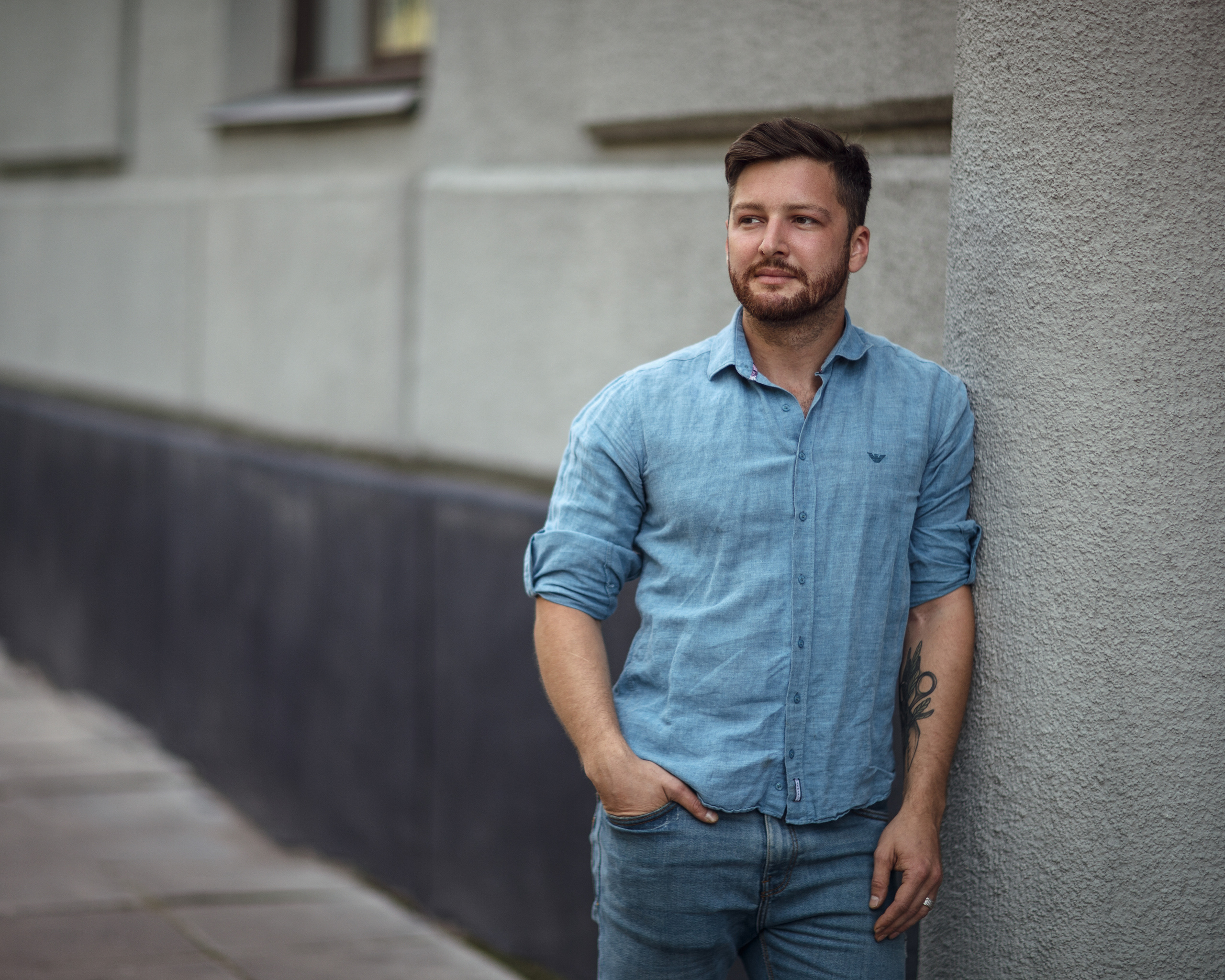 Мужская фотосессия Саратов. Фотограф Сергей Сорокин — классический портрет и НЮ в Саратове