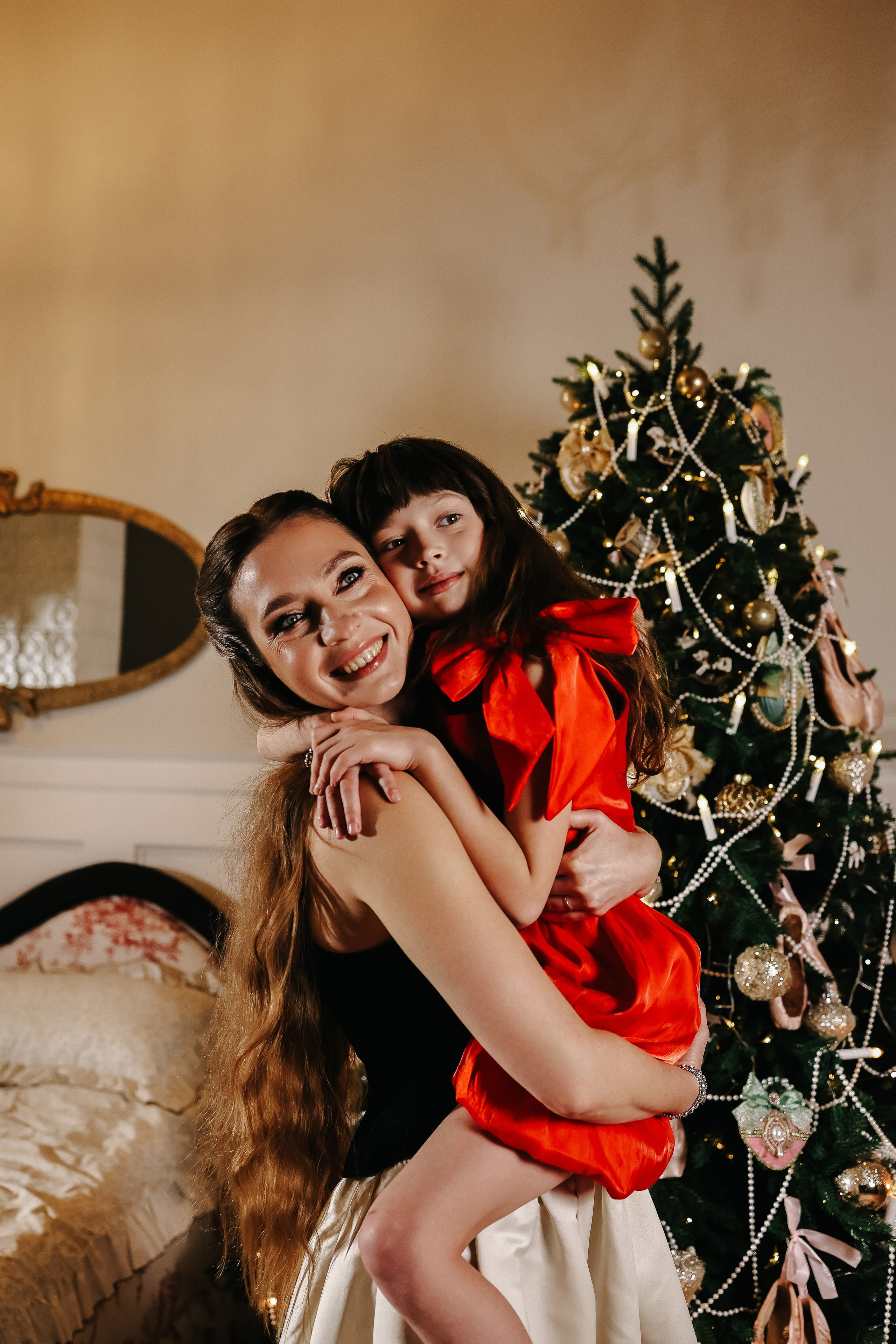 Новогодняя история Людмилы и Полины. Свадебный и семейный фотограф в Воронеже Ксения Воротникова