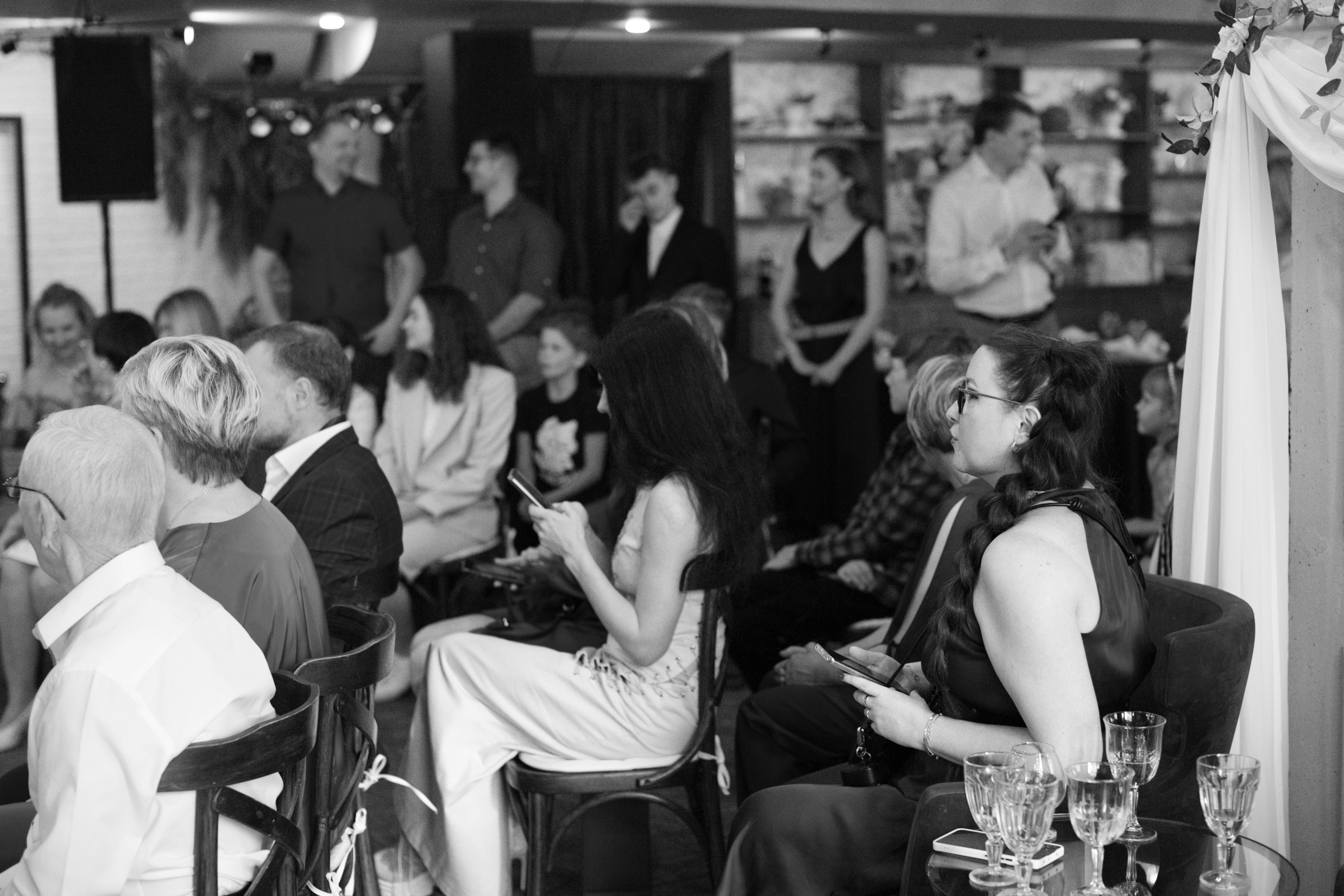 Свадьба с гостями. Свадебный и портретный фотограф Москва