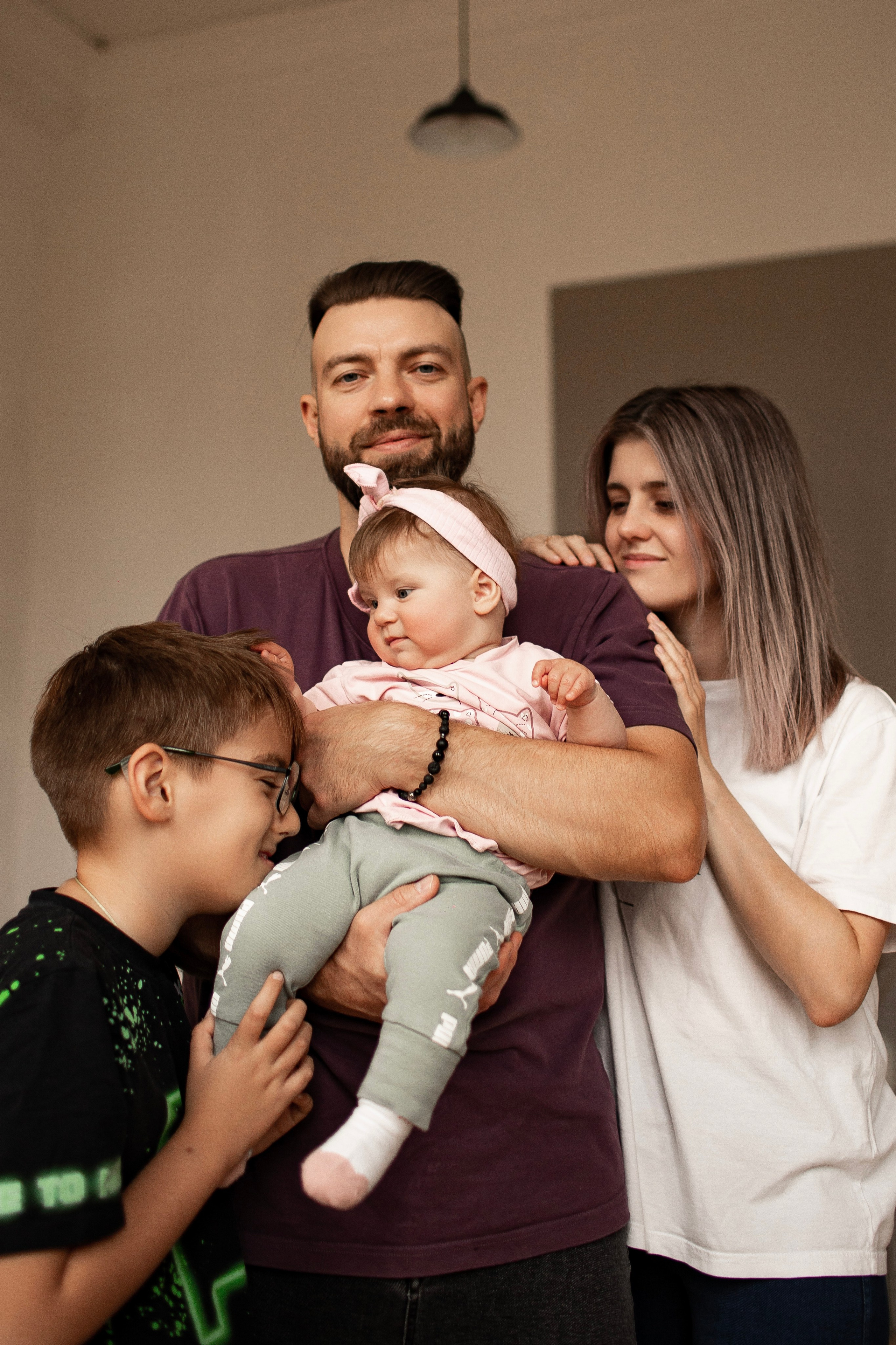 Леонид с семъей. Семейная съемка — это красивый способ признаться своей семье в любви