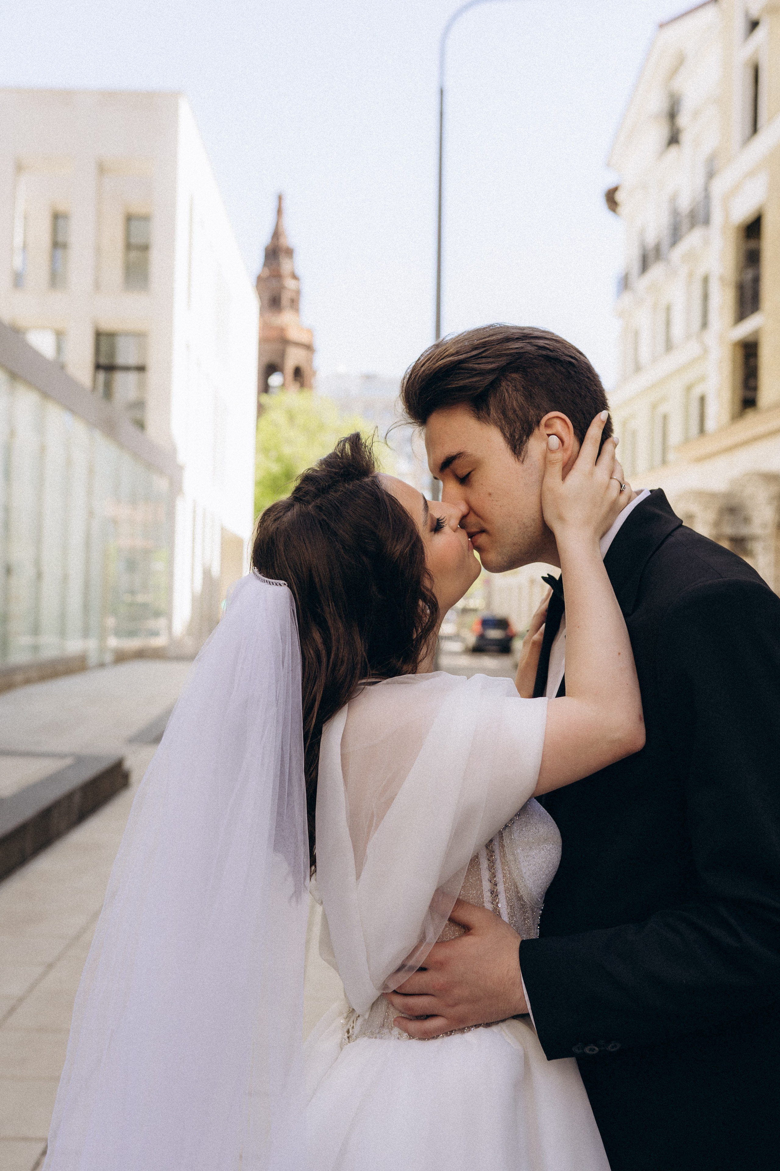 Свадебная фотопрогулка в Москве по центру города. Свадебный фотограф в Москве Анна Полушина