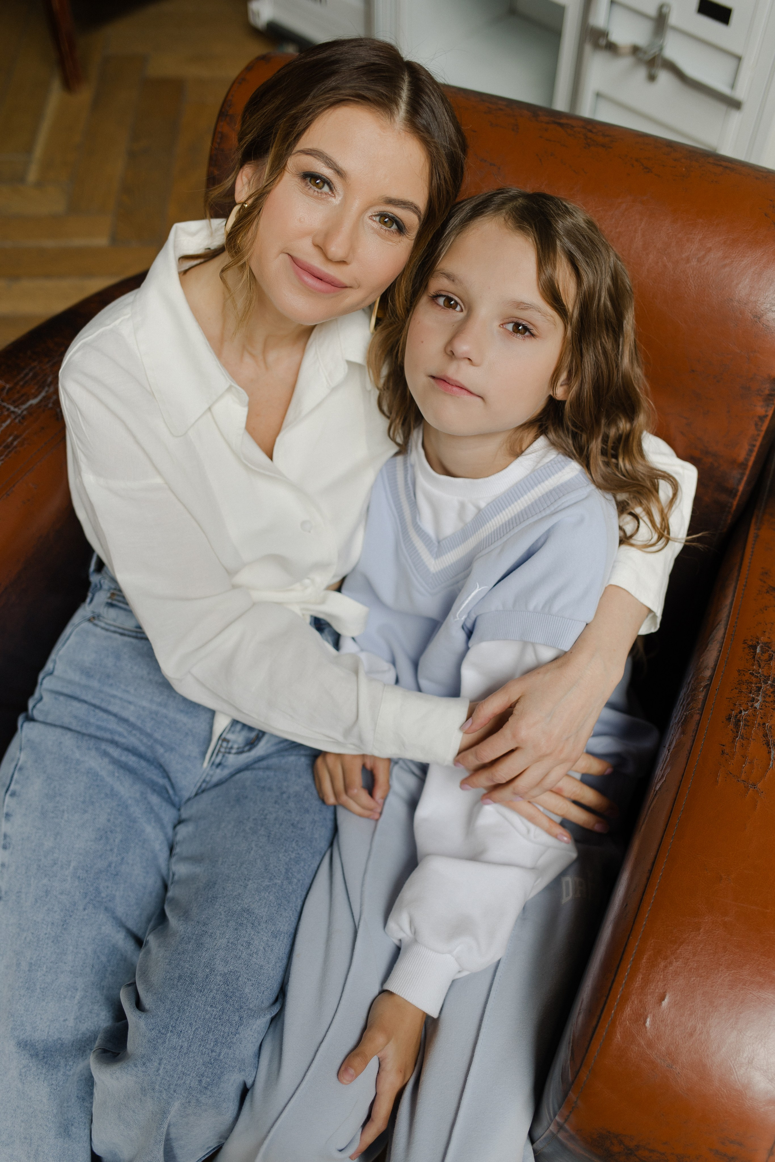 Катя с семьей. Семейный и детский фотограф в Москве Кузьмина Мария