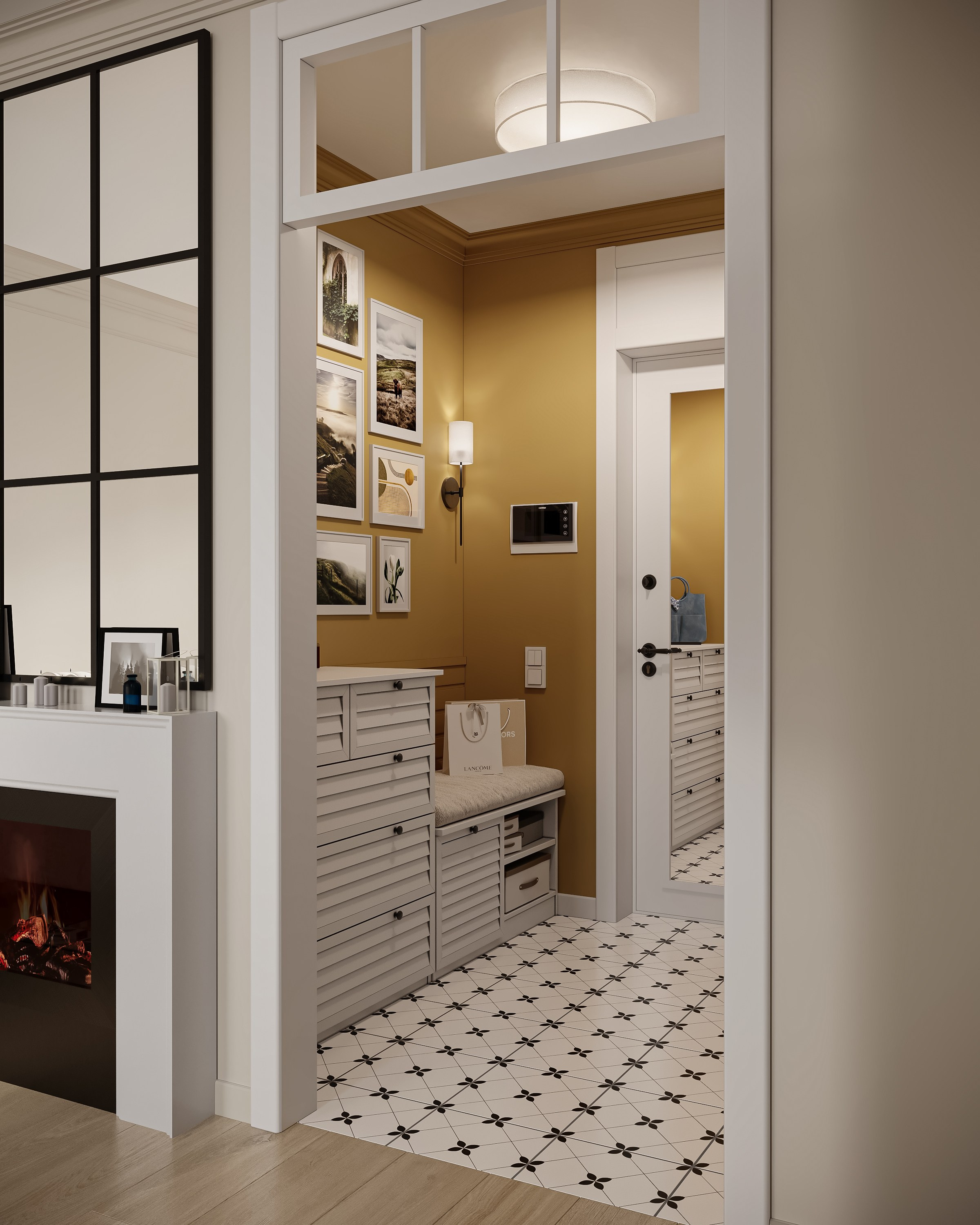 СПб квартира 63 м². 3Д-Визуализация Наталья Макогонова