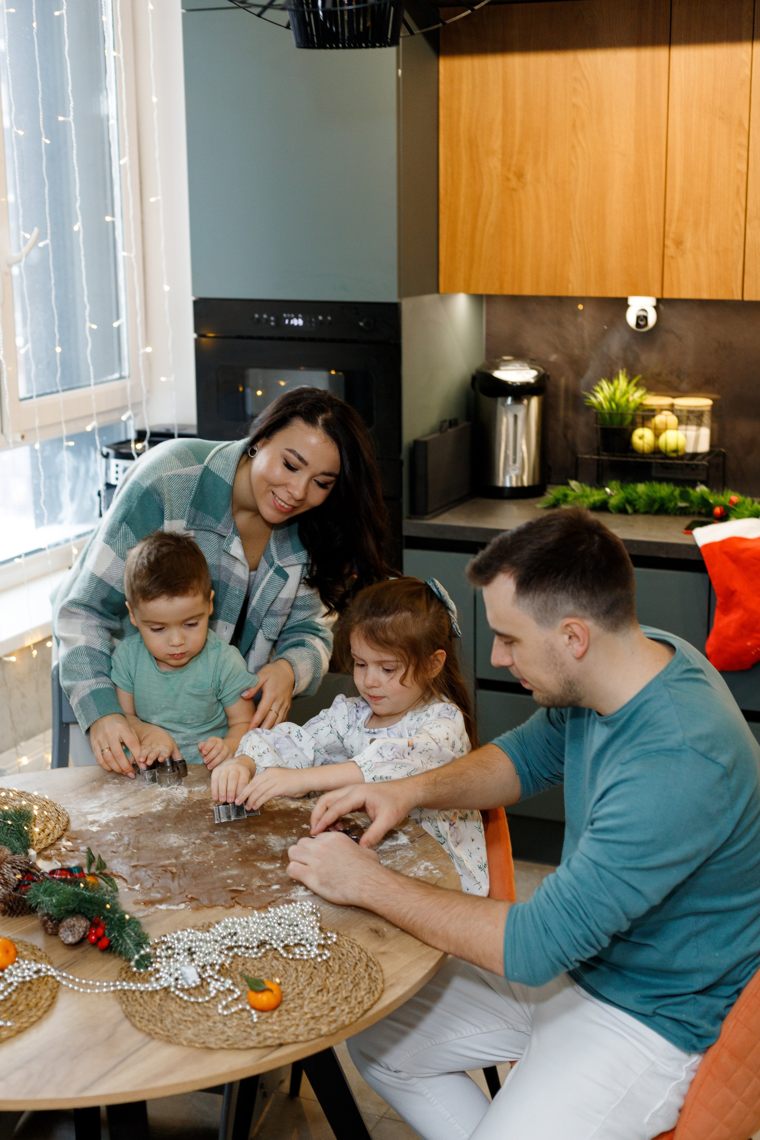 Предновогодняя домашняя фотосессия. Фотограф Александра Сыщенко