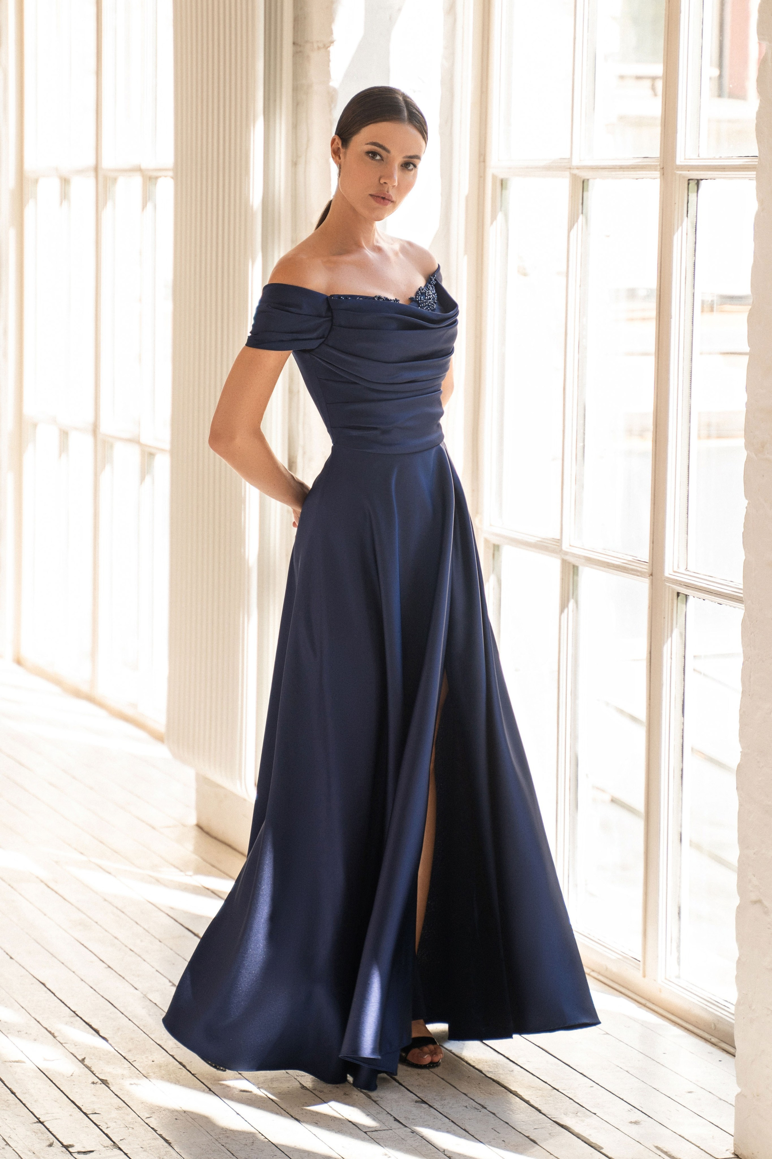 Съемка вечерних платьев DIAFANO с Ксенией. Свадебный и портретный фотограф Клипа Максим