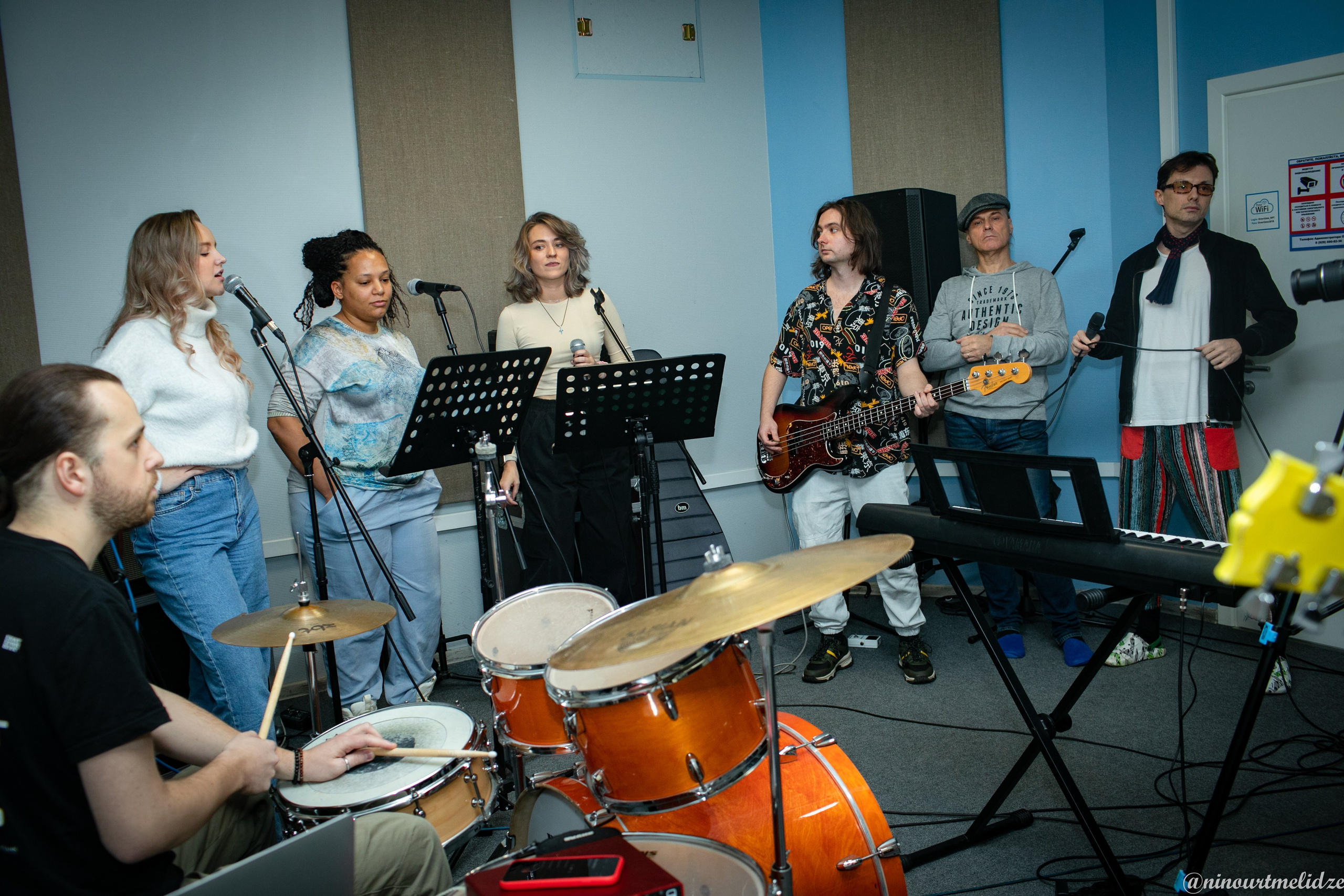 Репетиция Сергея Арутюнова. Art photographer Nino