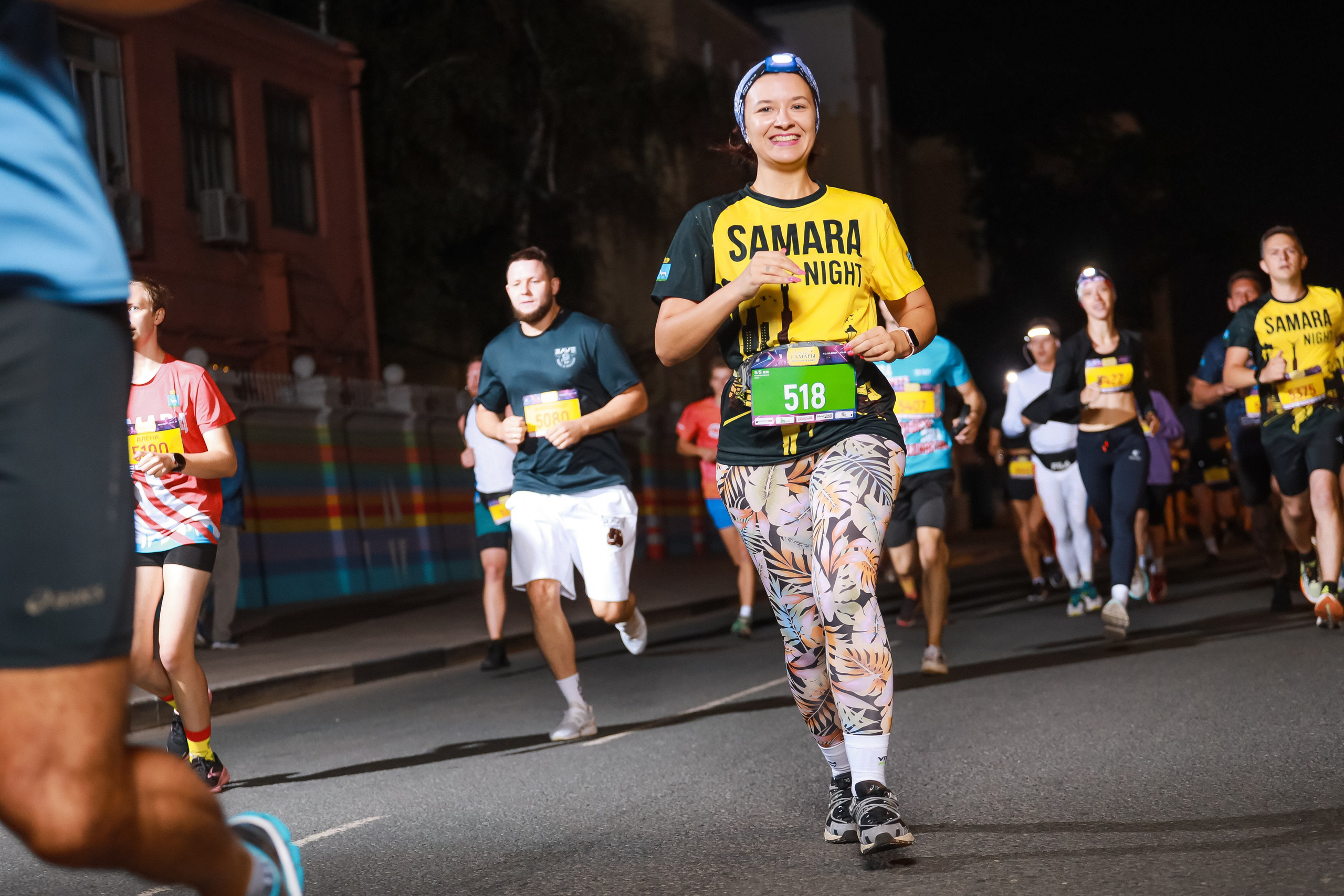 Ночной Марафон «Огни Самары». Фотограф в Самаре Максим Тырин