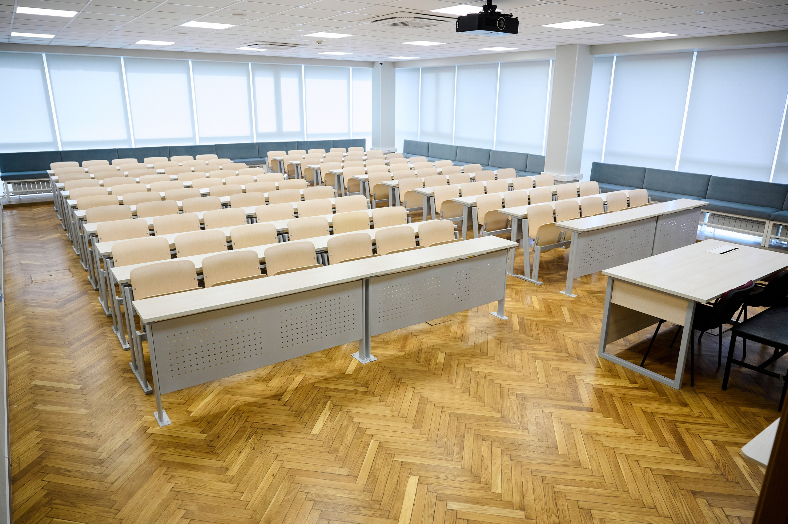 Интерьерная съемка учебной аудитории VK в МГУ. Репортажный фотограф в Москве, Сергей Торунов