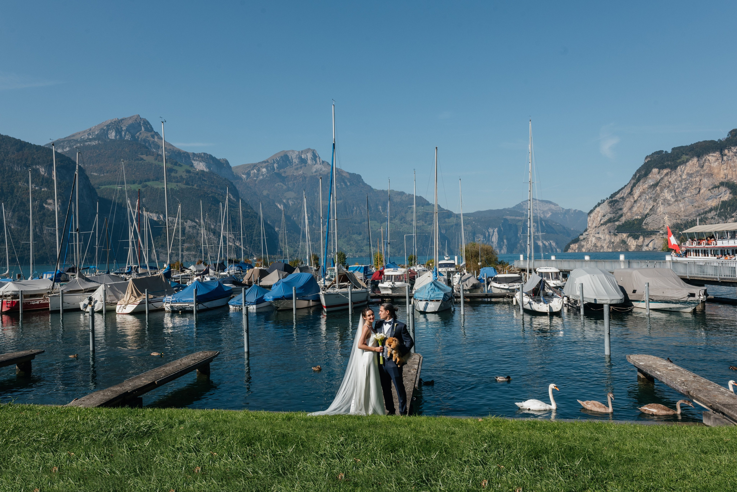 Анна & Сергей (Бауэн, Швейцария). Фотограф в Швейцарии и Европе Анна Алексеенко