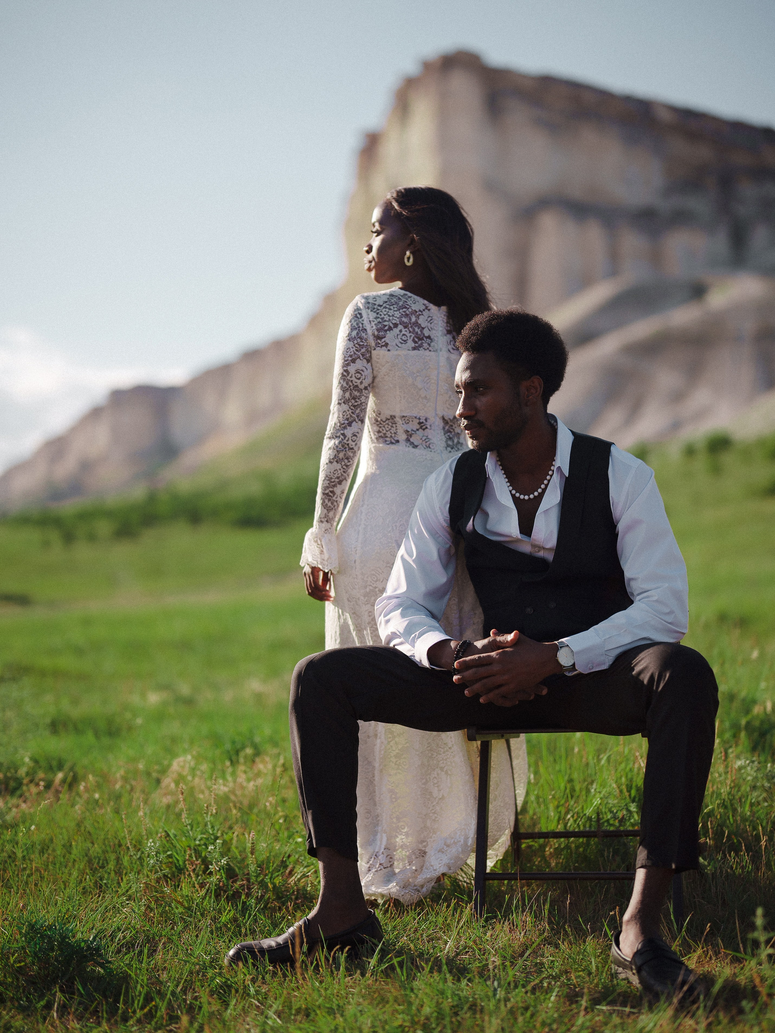 Прогулка на Белой скале. Фотограф Олег Сотник