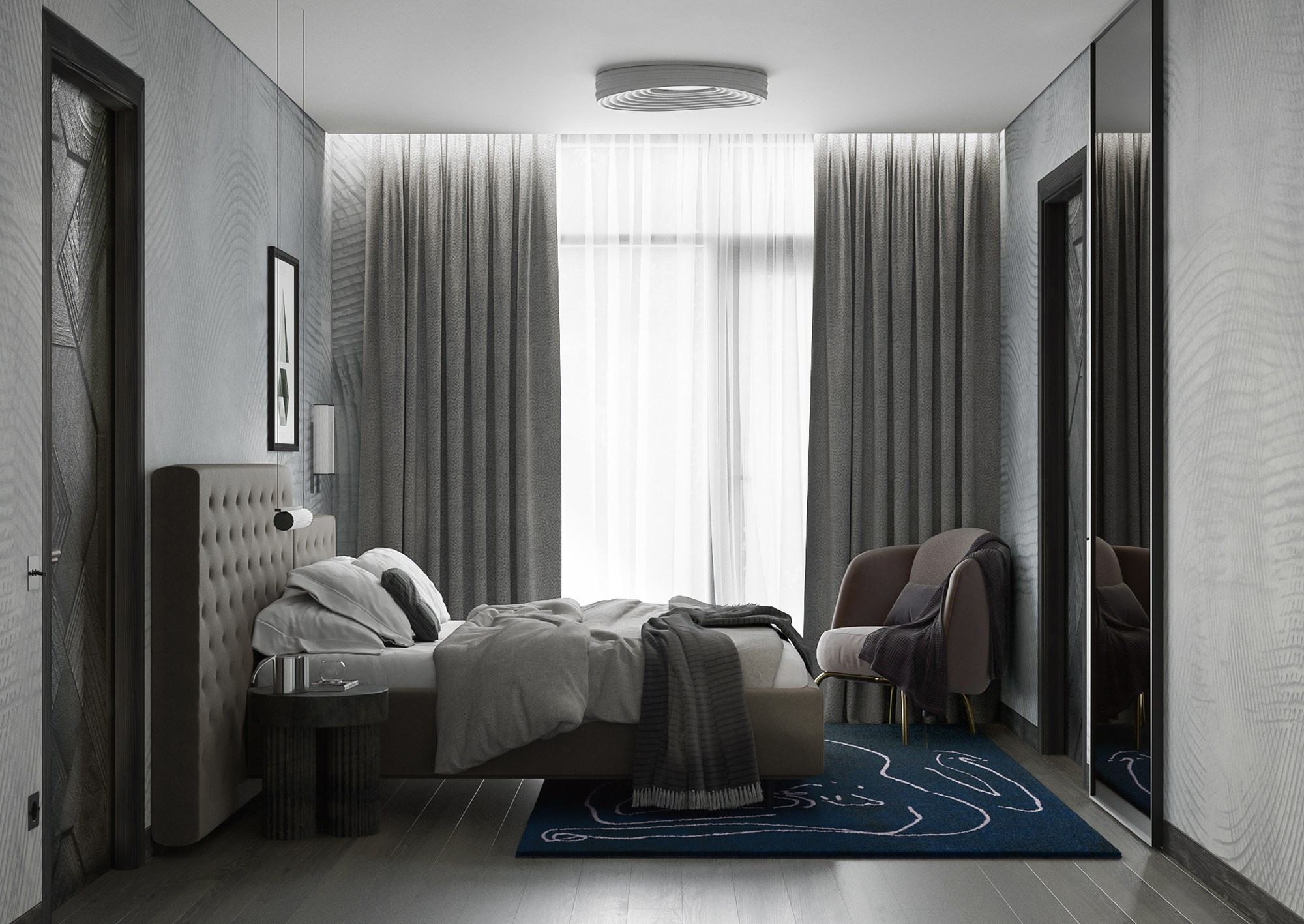 Park Residences. Дизайн Марина Павлюченкова. 3D визуализатор интерьеров Ксения Жарко