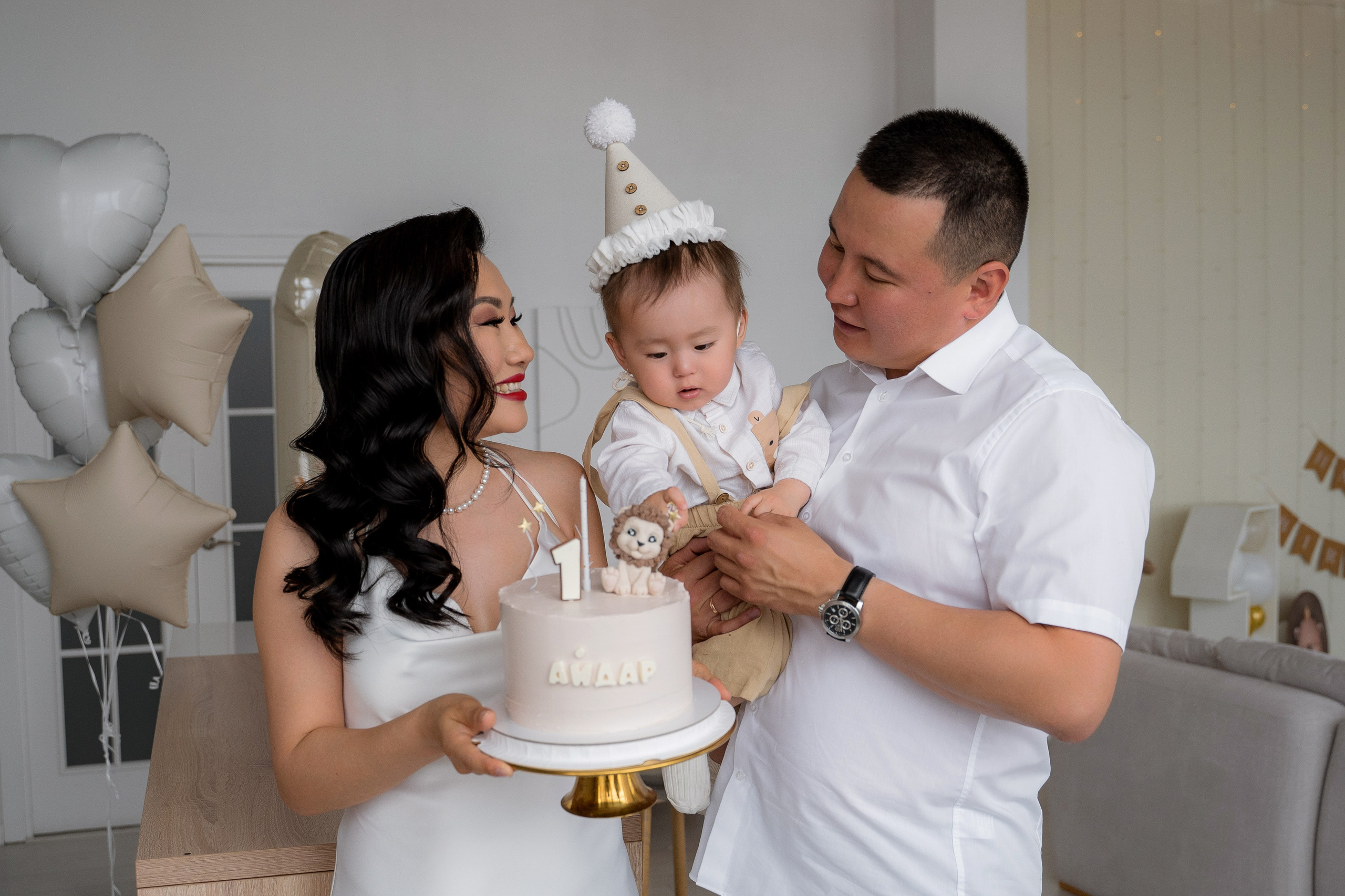 Cake Smash. Фотостудия Малина в городе Улан-Удэ. Фотограф Ирина Жарникова