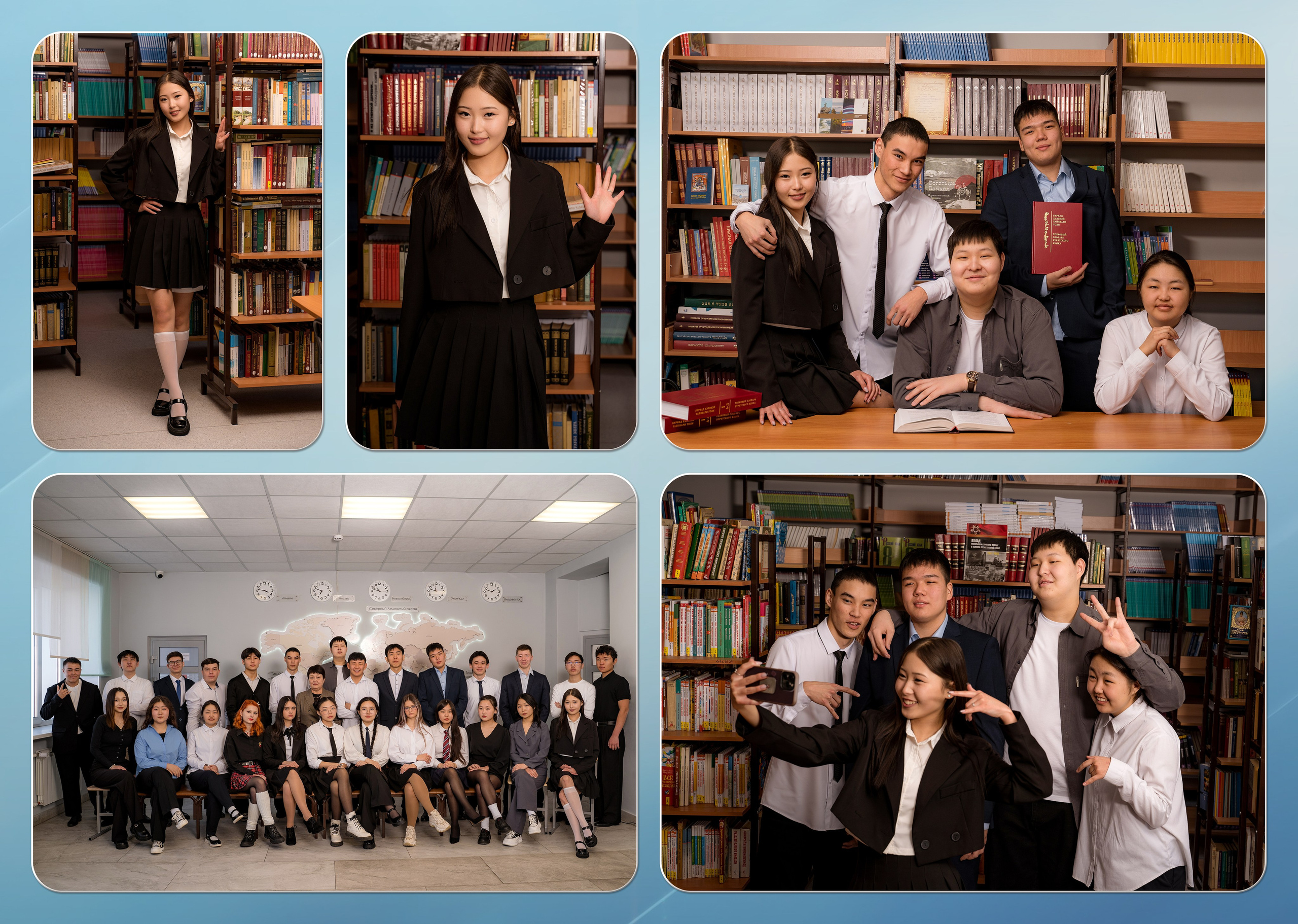 Выпускные альбомы премиум класса. Фотостудия Малина в городе Улан-Удэ. Фотограф Ирина Жарникова