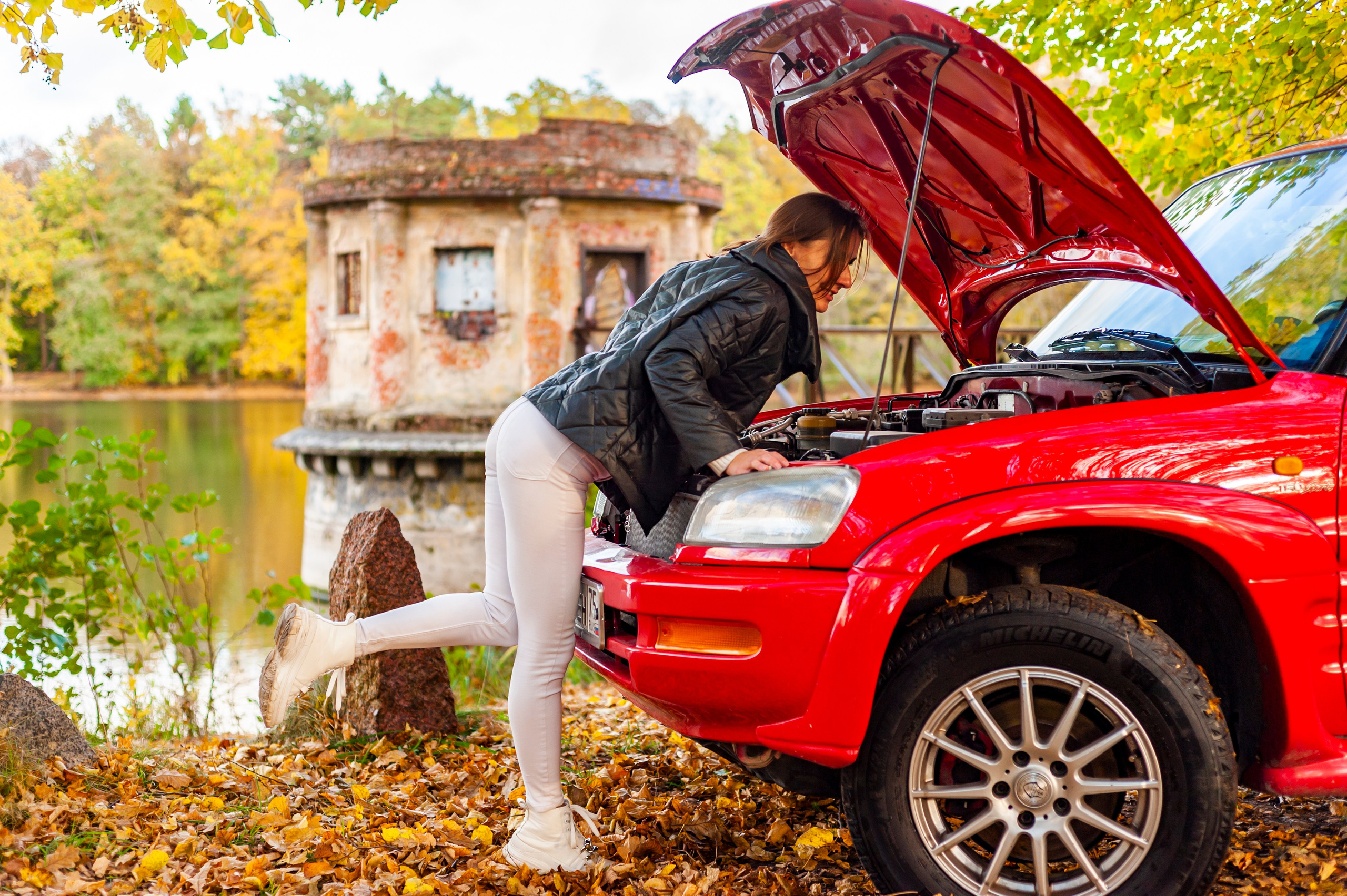 Съемка с автомобилем. Фотограф Калиниград