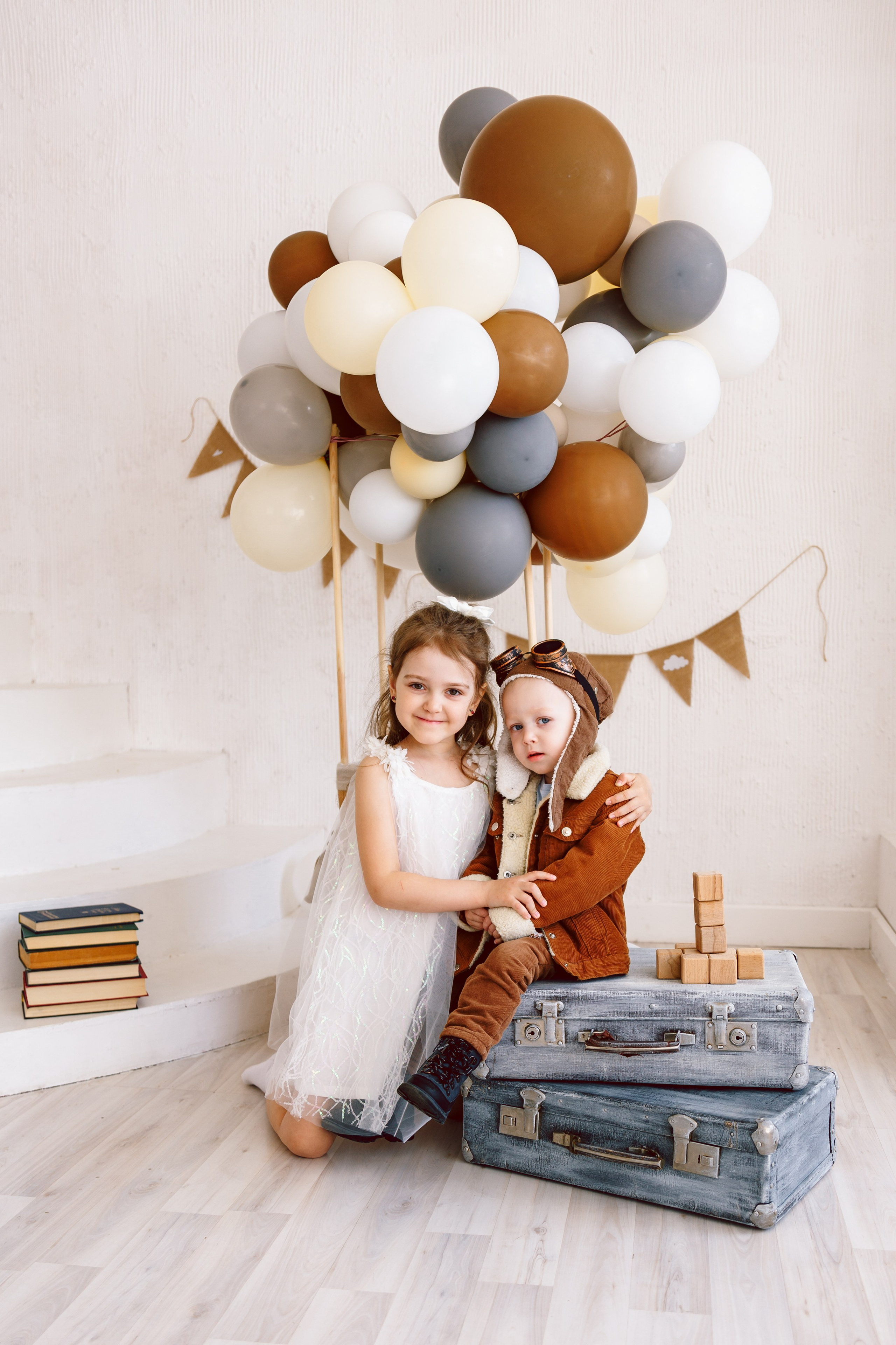 Фотодень «на воздушном шаре» № 1. Фотограф новорожденных Тверь Диана Муляева