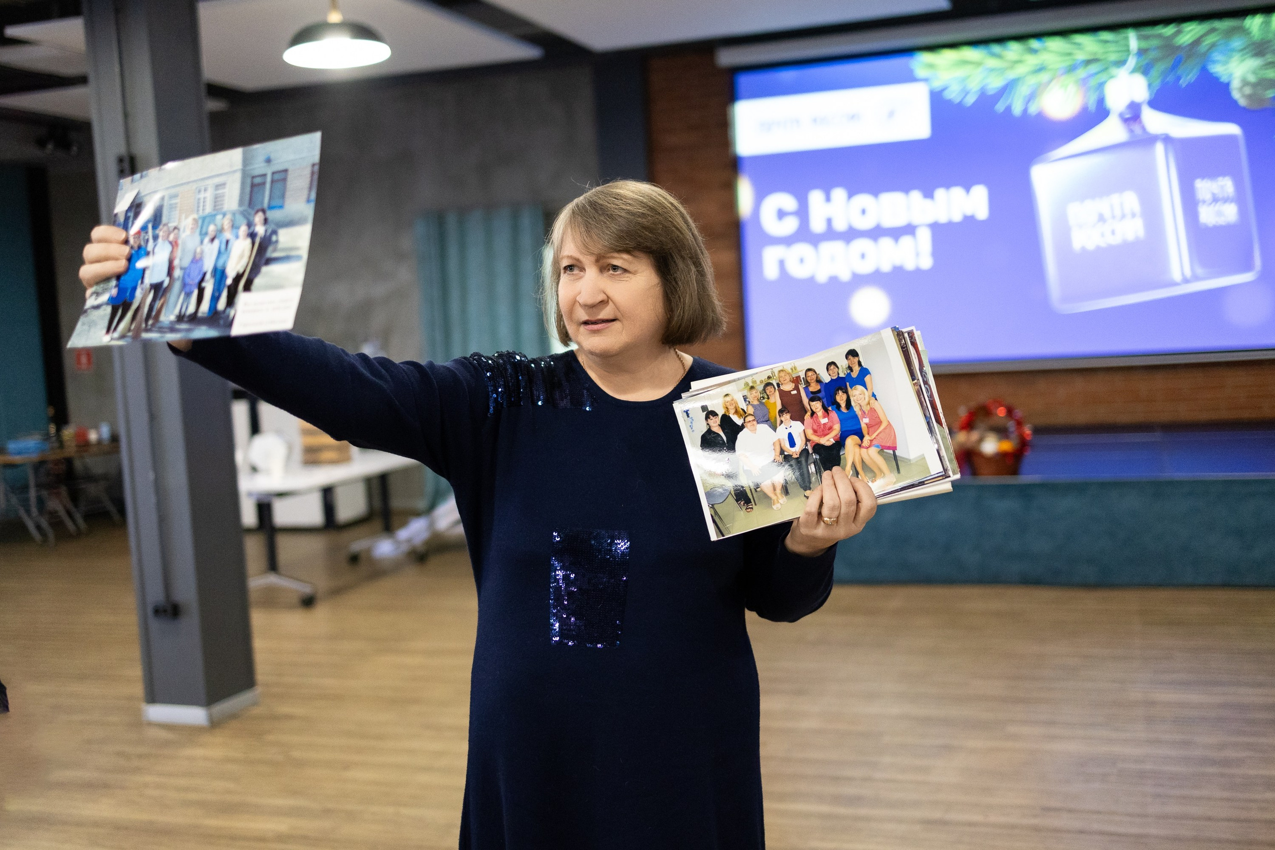 Новогодний корпоратив Почта России. Репортажный фотограф во Владивостоке