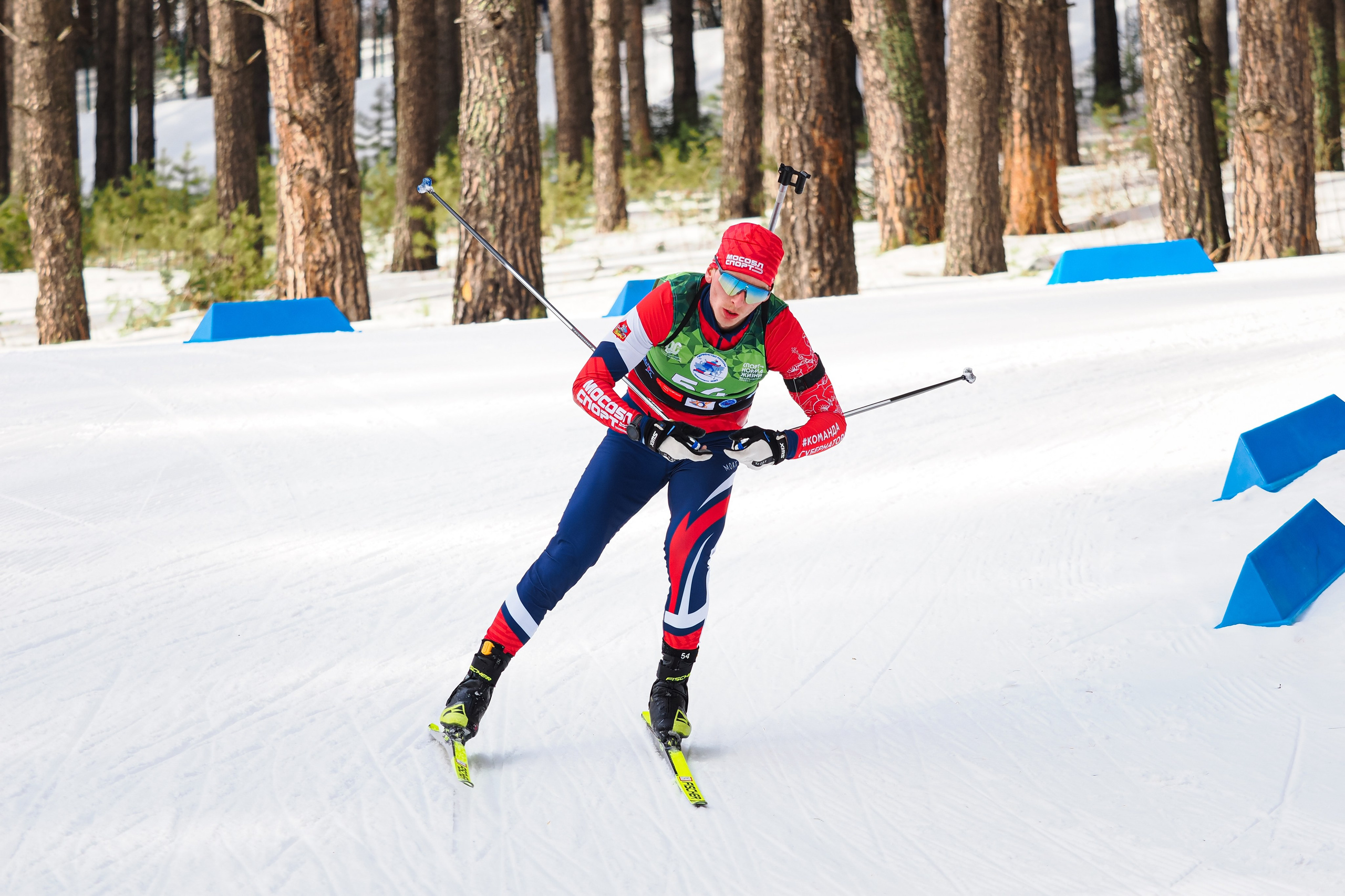 Биатлон / Первенство России. Репортажный фотограф Алексей Козьмин