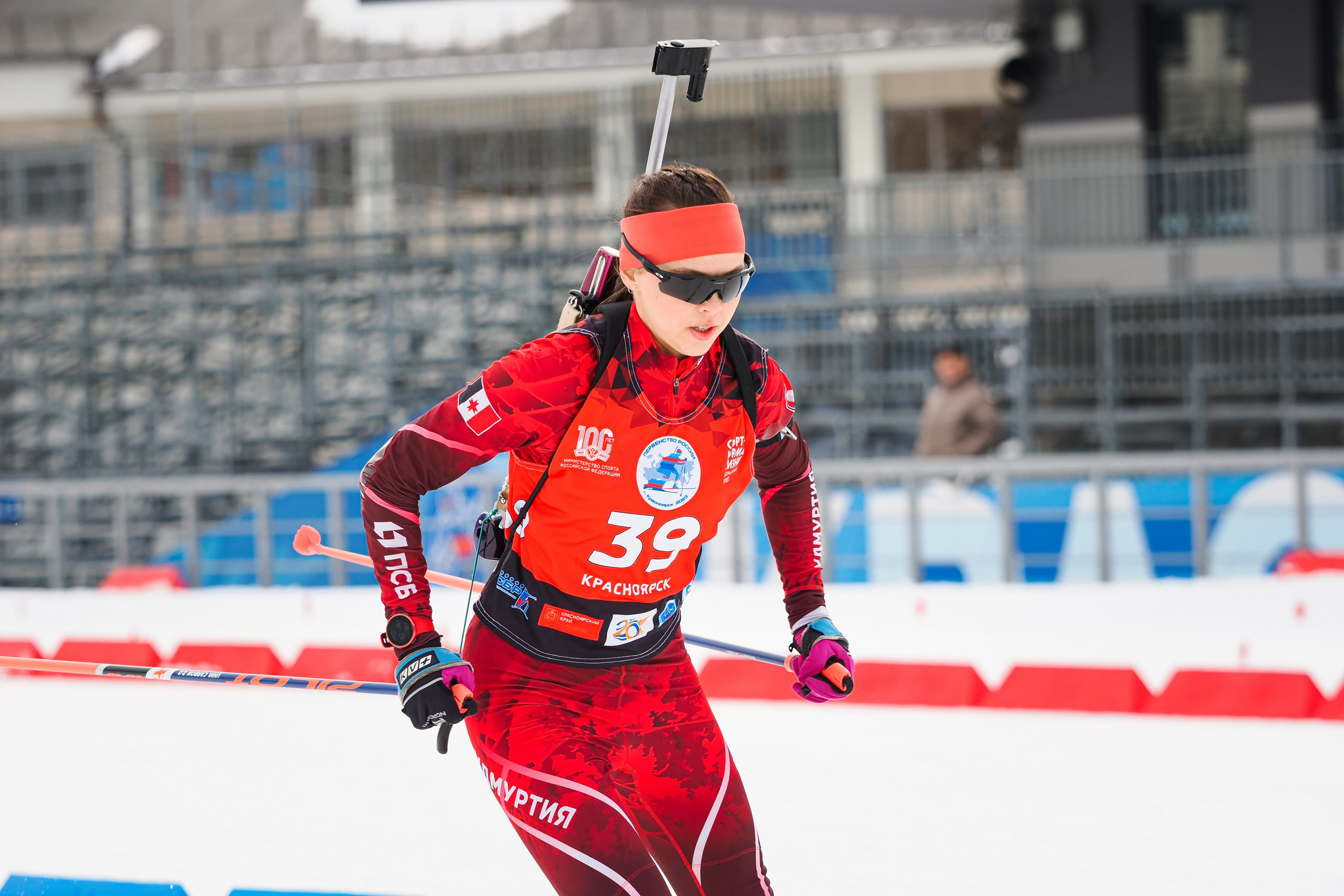 Биатлон / Первенство России. Репортажный фотограф Алексей Козьмин