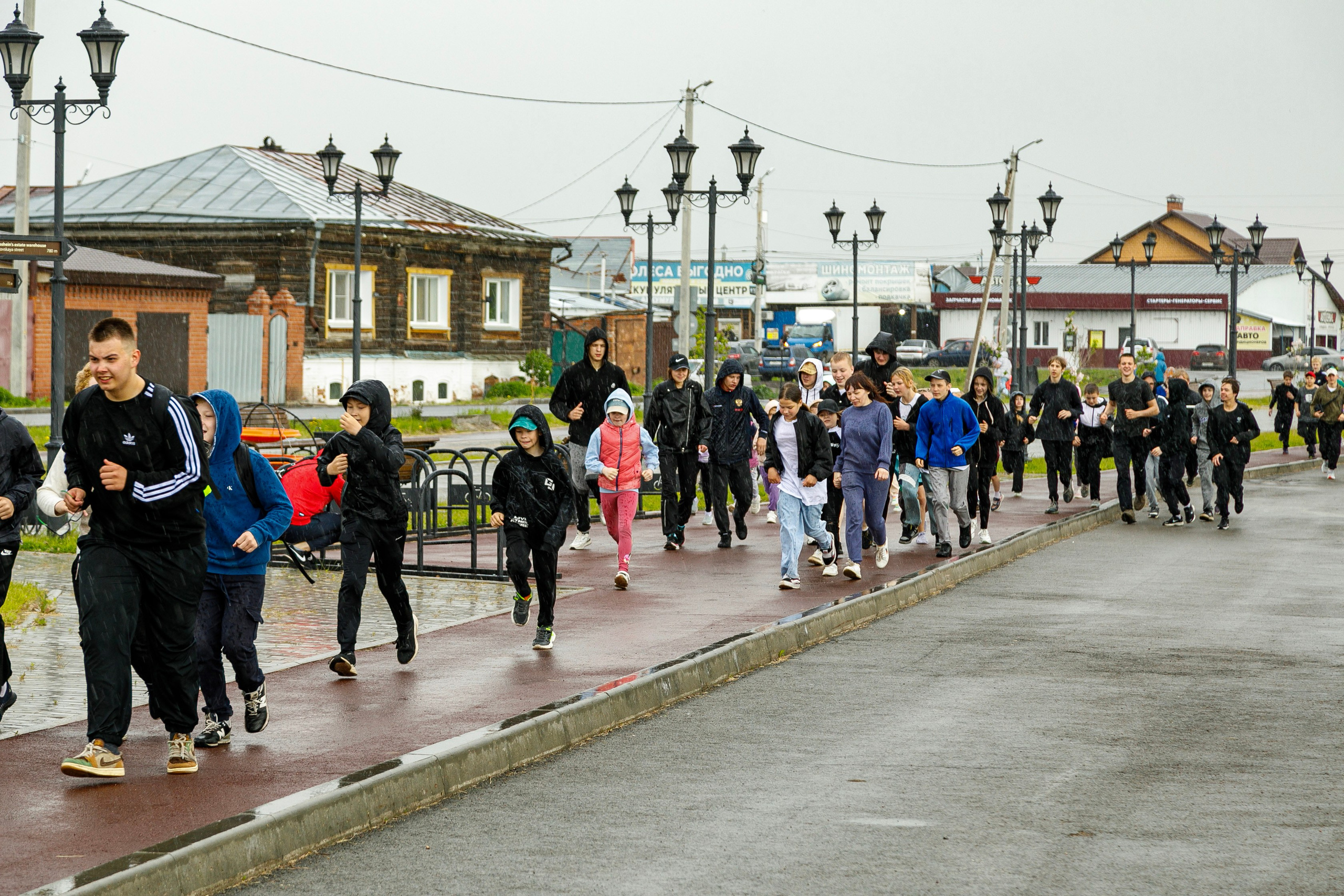«СпортЛето» и «Зарядка с чемпионом» — семья Сармачевых 😋. Фотограф Андрей Гузеев
