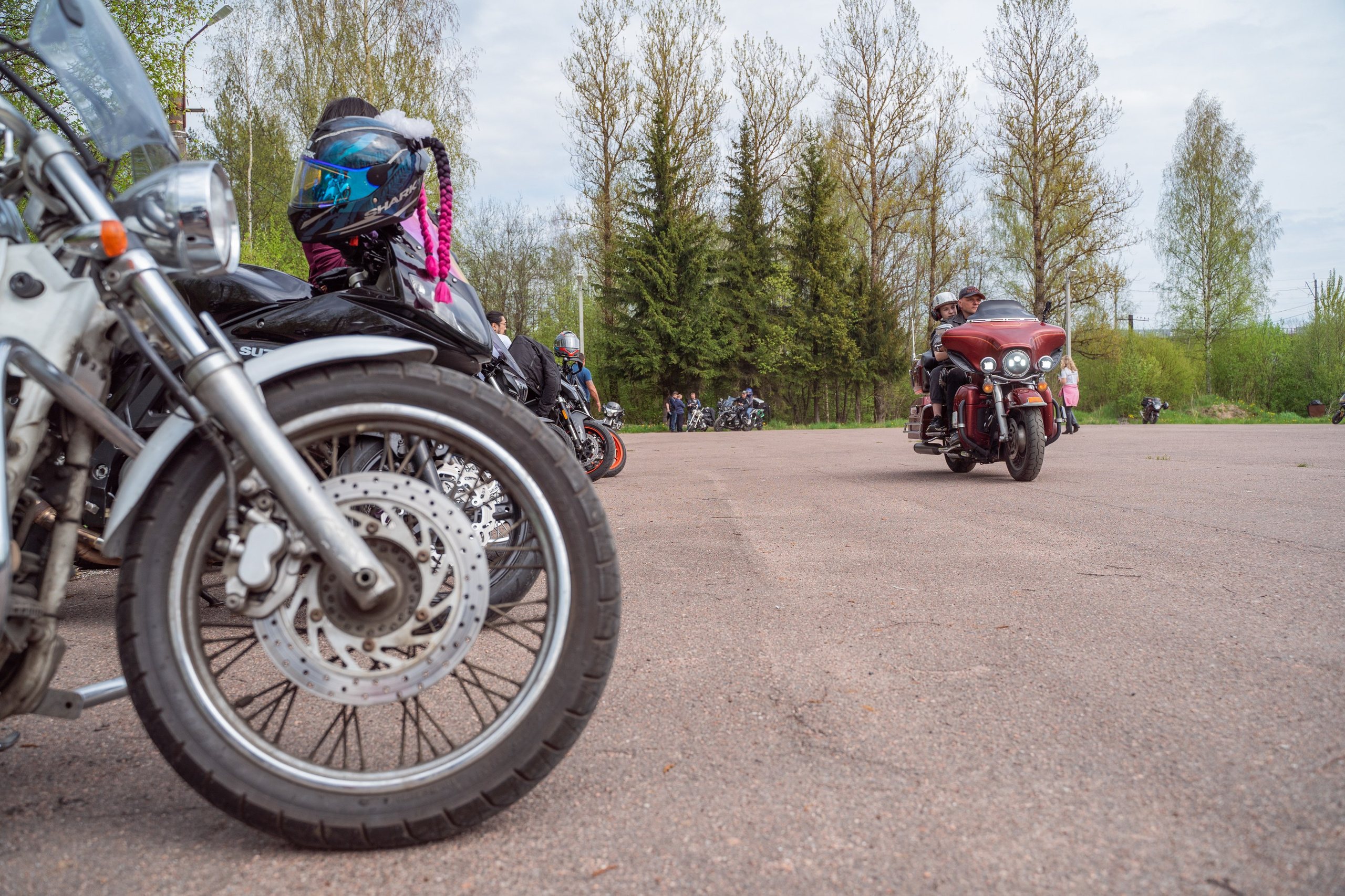 Мотоциклы —репортажная фотосъемка в Санкт-Петербурге. Свадебный, семейный, портретный, репортажный фотограф в Санкт-Петербурге