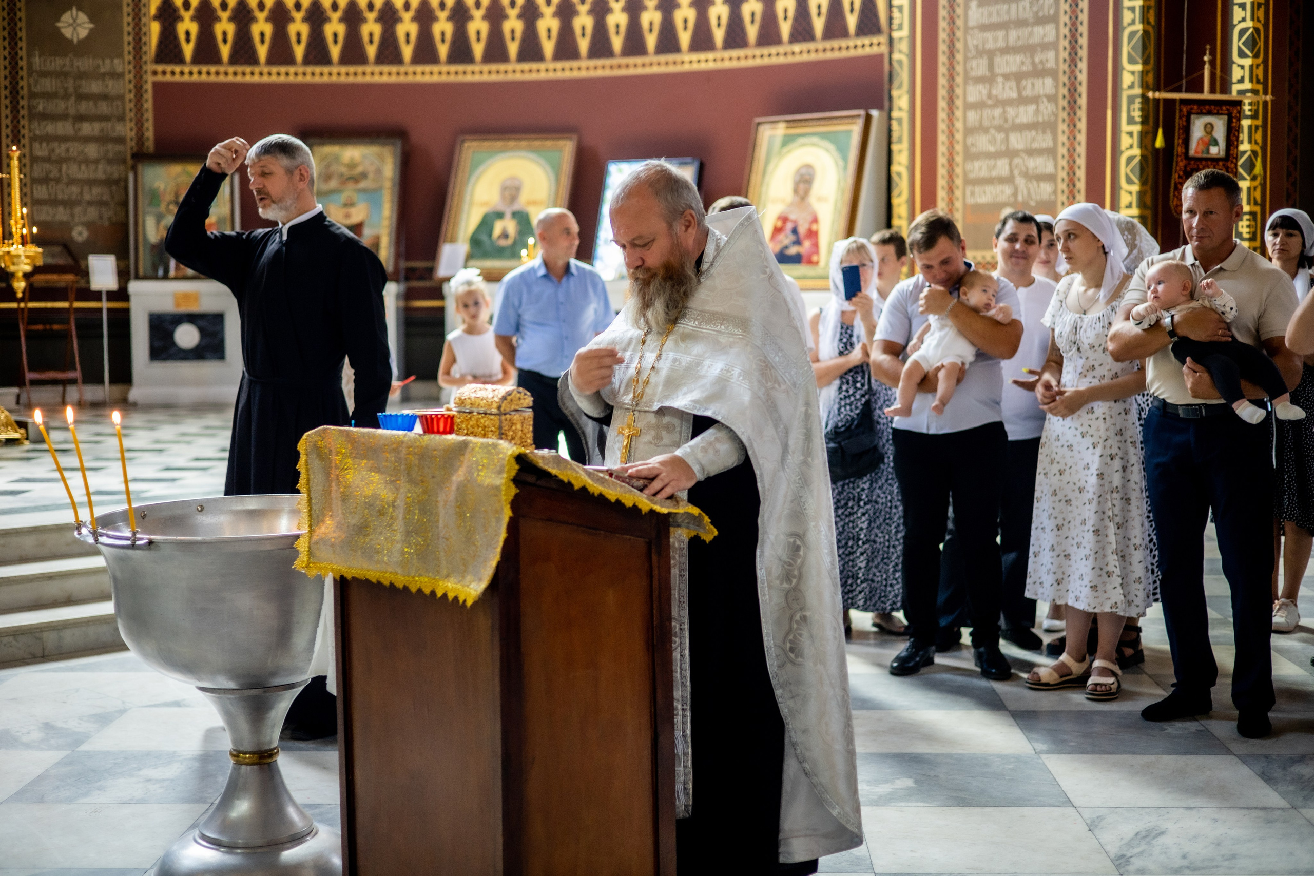 Крещение Максима. Фотограф Надежда Лукьянова