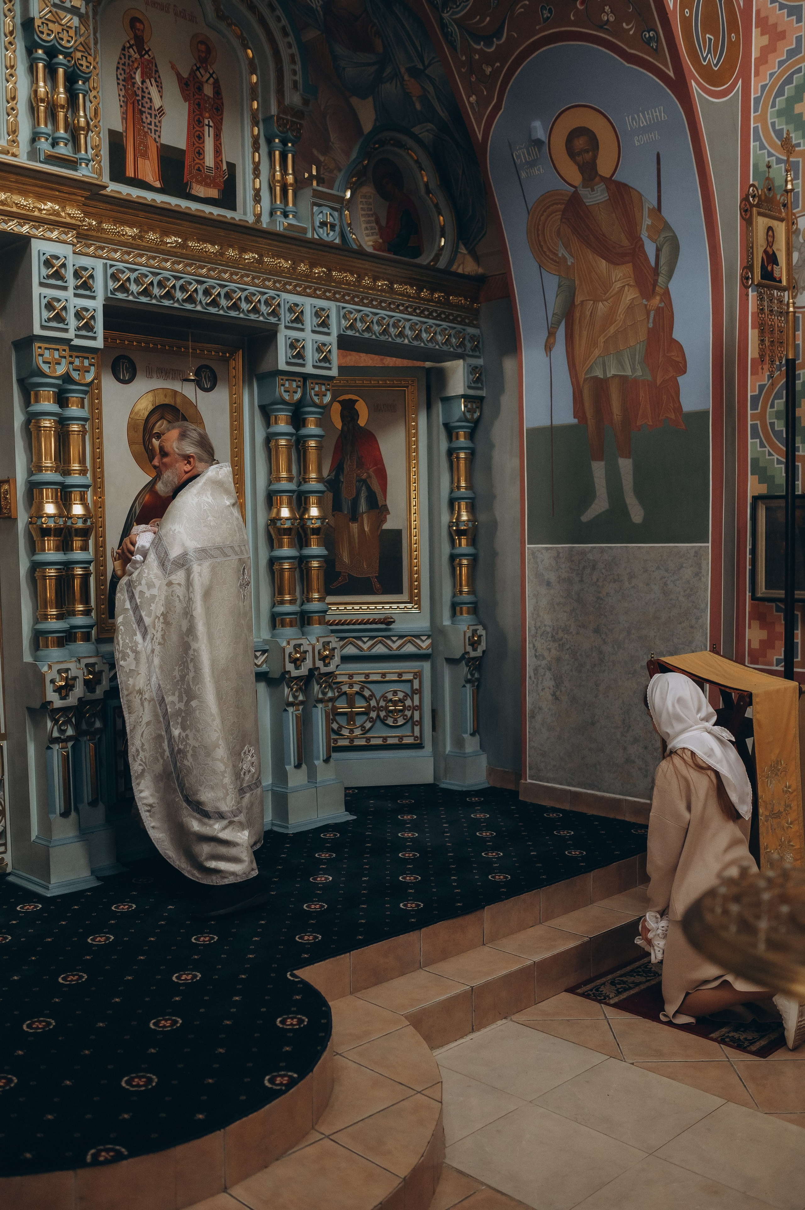Крещение Вероники. Семейный фотограф Карпова Анна
