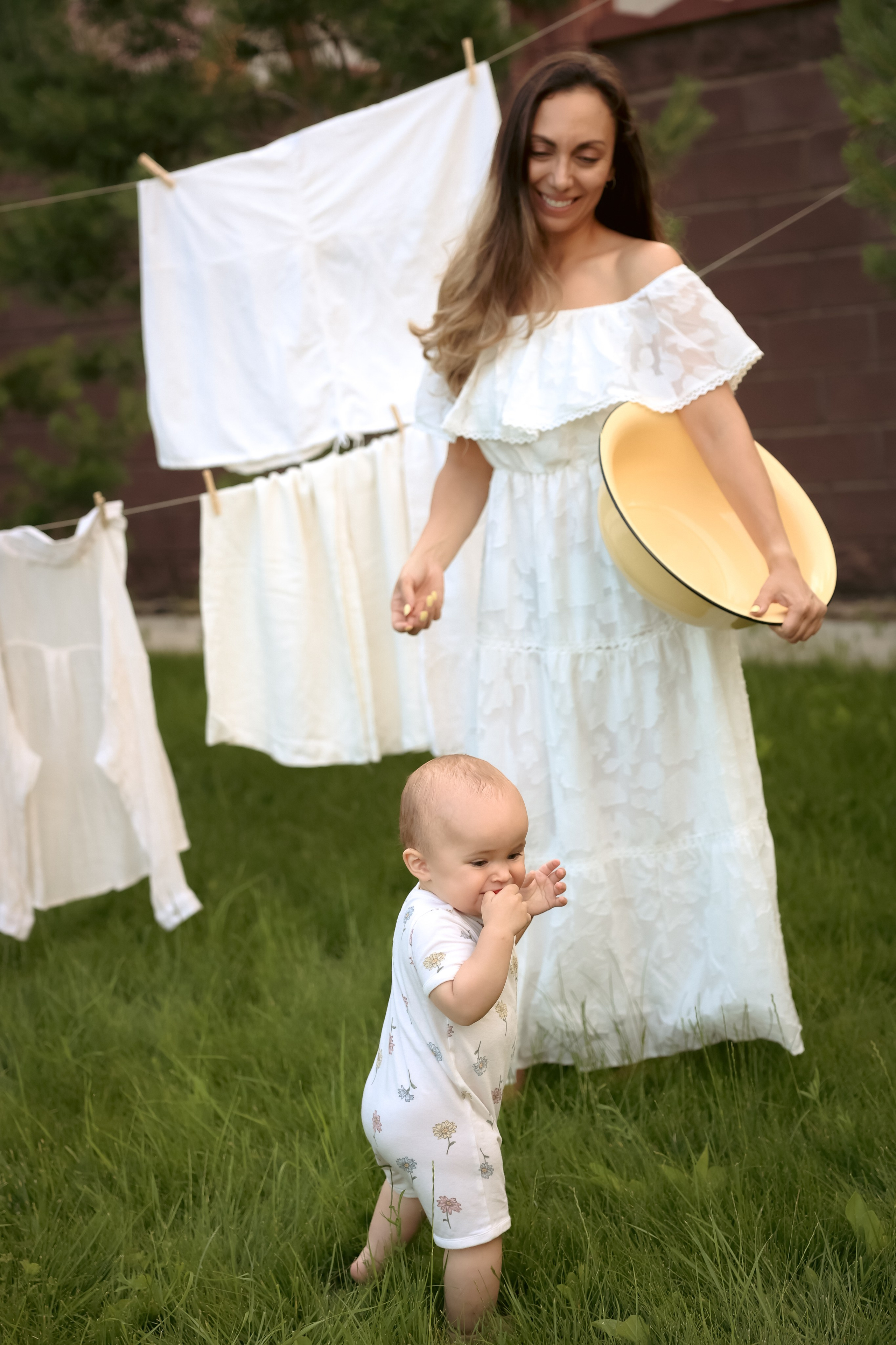 Большая стирка. Ваш семейный newborn и lifestyle фотограф в СПБ Наталья Журавлева