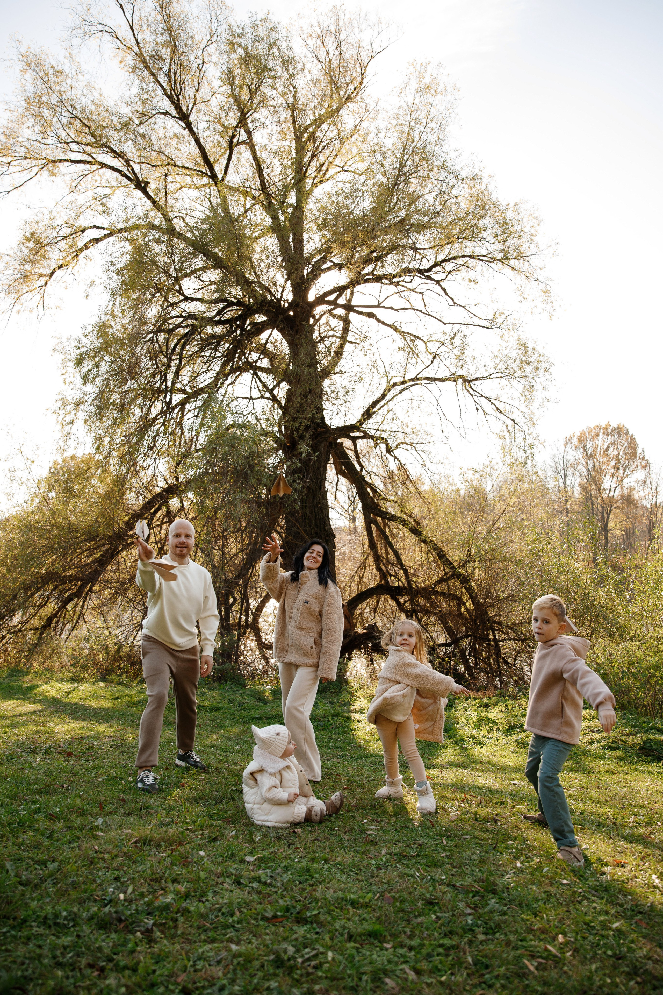 Семейная фотосессия в усадьбе Валуево. Фотограф Александра Сыщенко