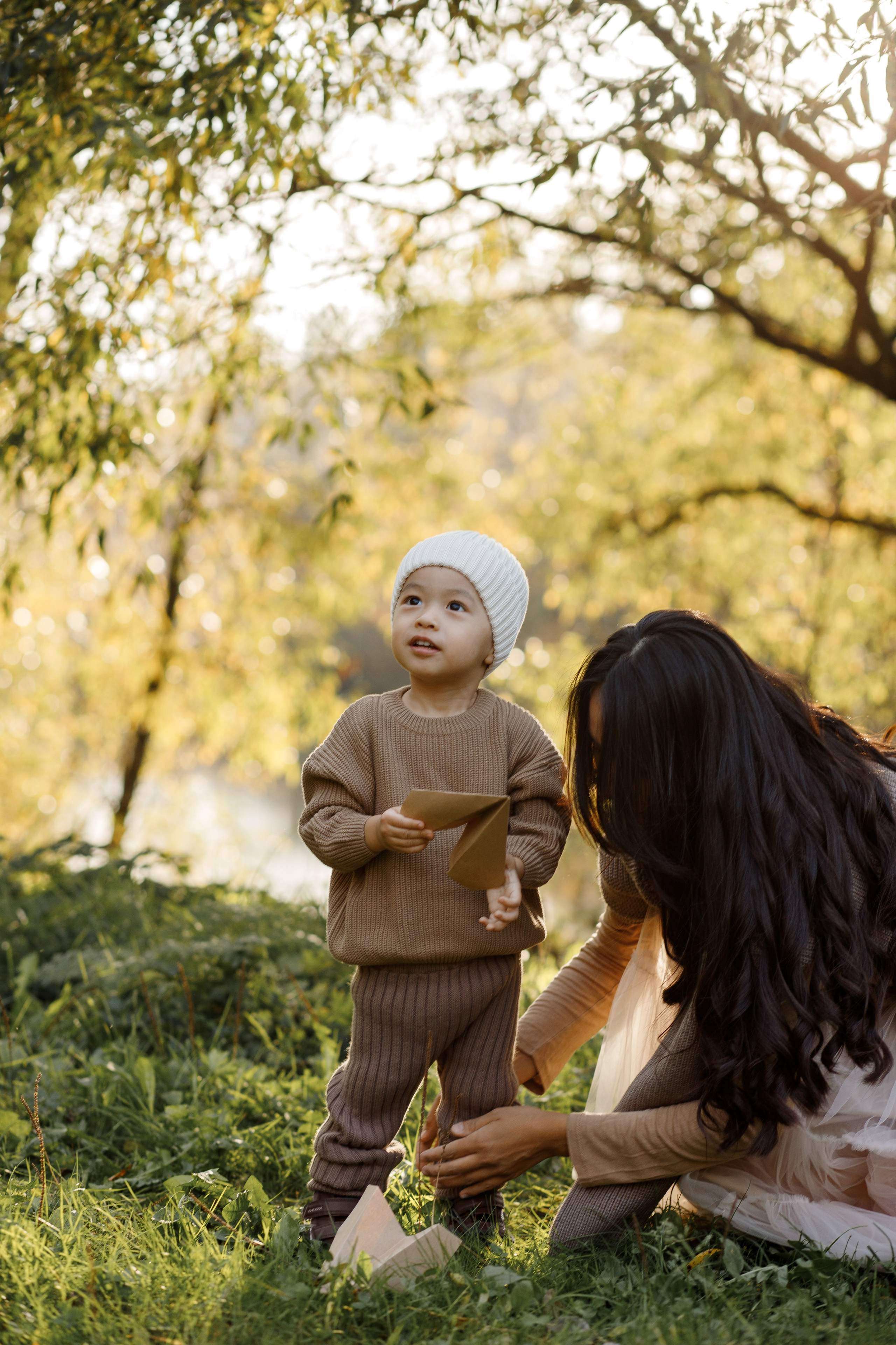 Осенняя семейная фотосессия в усадьбе Валуево. Фотограф Александра Сыщенко
