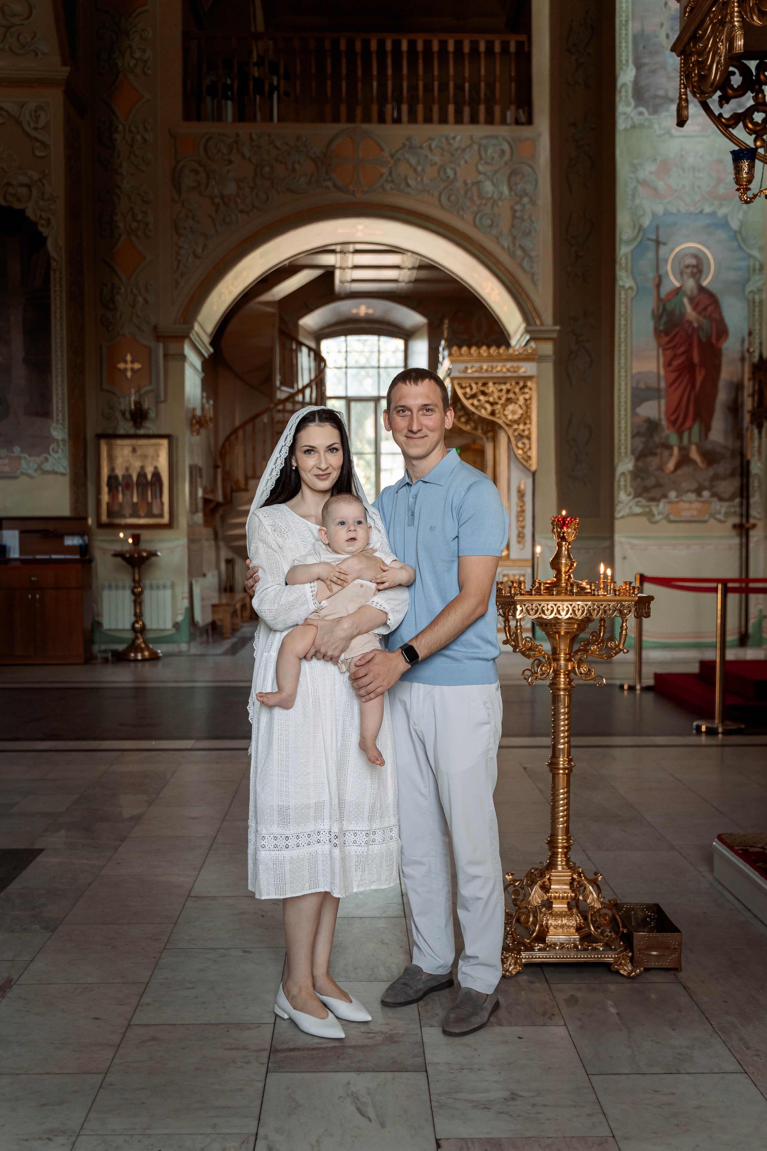 Крещение Савелия, Храм Покрова Пресвятой Богородицы. Семейный фотограф в Саратове