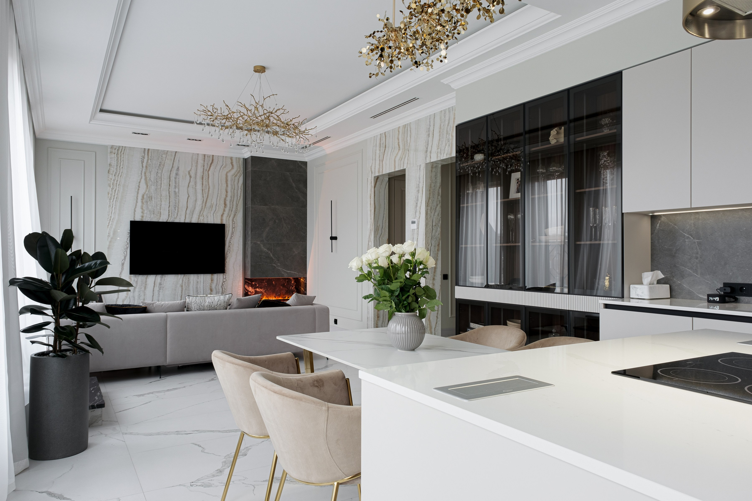 Дизайн квартиры, Петровский пр. Интерьерный фотограф и видеограф в Санкт-Петербурге Вадим Балбашевский