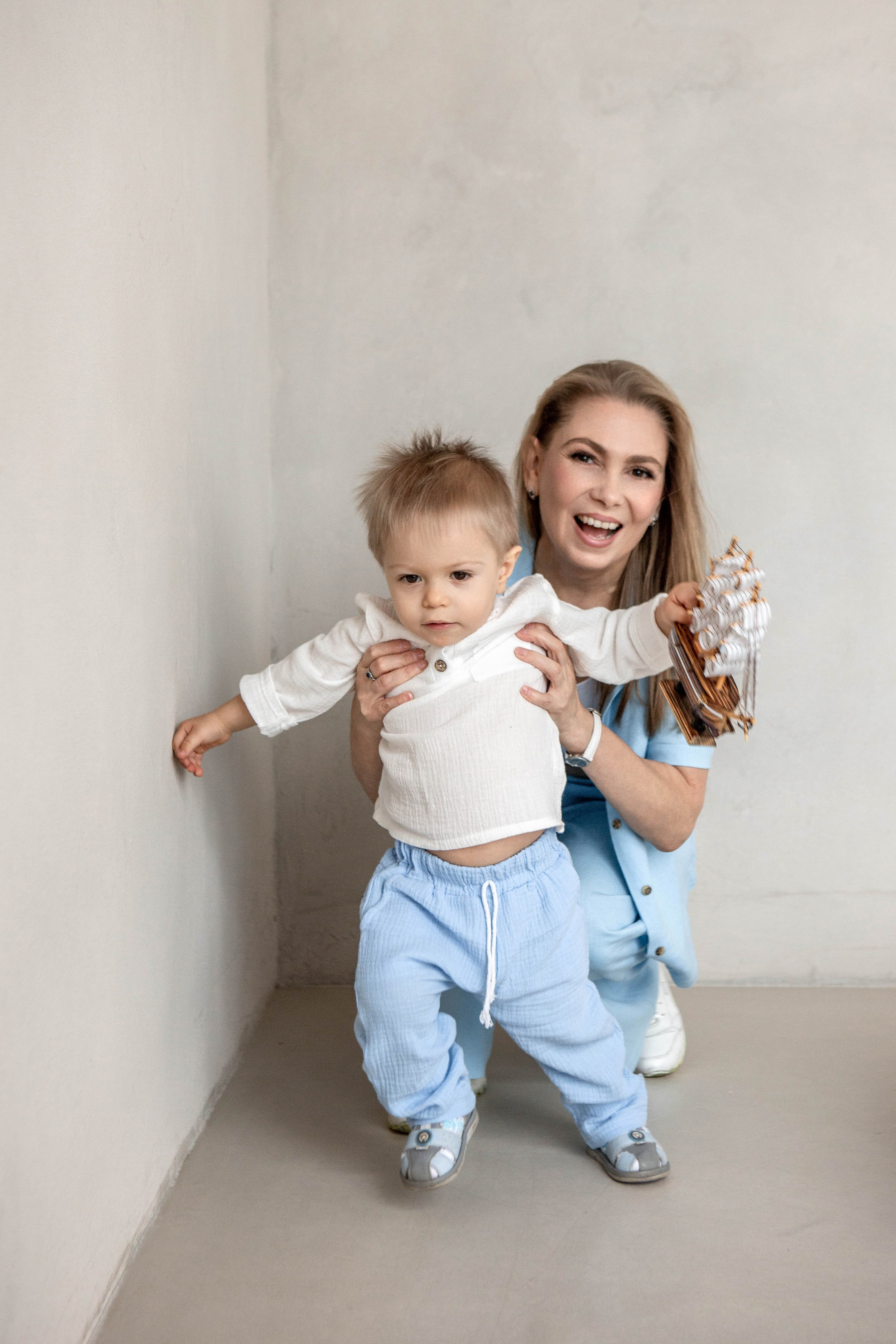 Мама и сын. Фотограф Екатерина Голицына