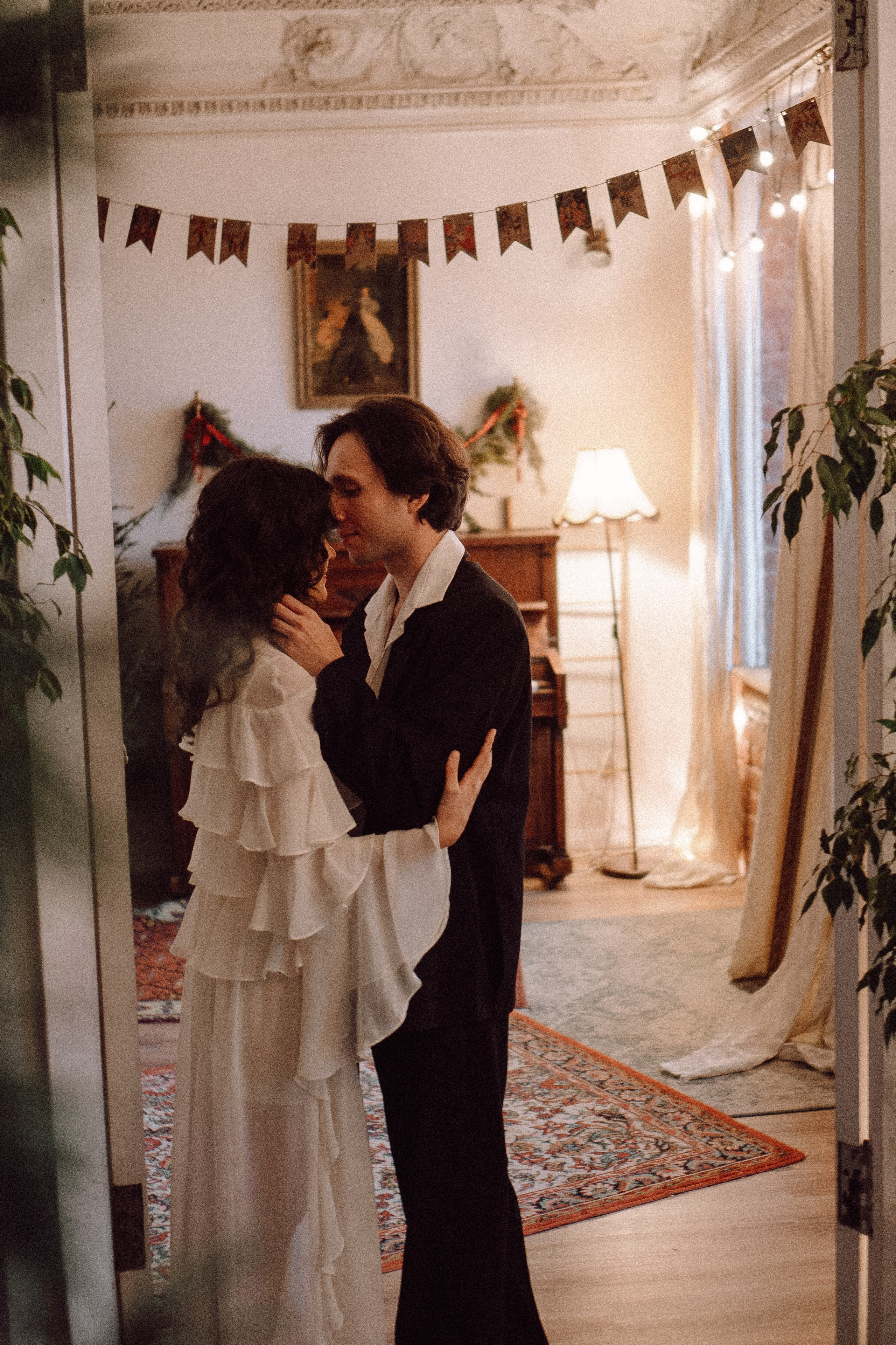 УТРО ЖЕНИХА И НЕВЕСТЫ В ФОТОСТУДИИ И ОСНОВНАЯ ФОТОСЕСИСИЯ ЗИМОЙ. Профессиональный фотограф, Санкт-Петербург — Виктория Богомолова