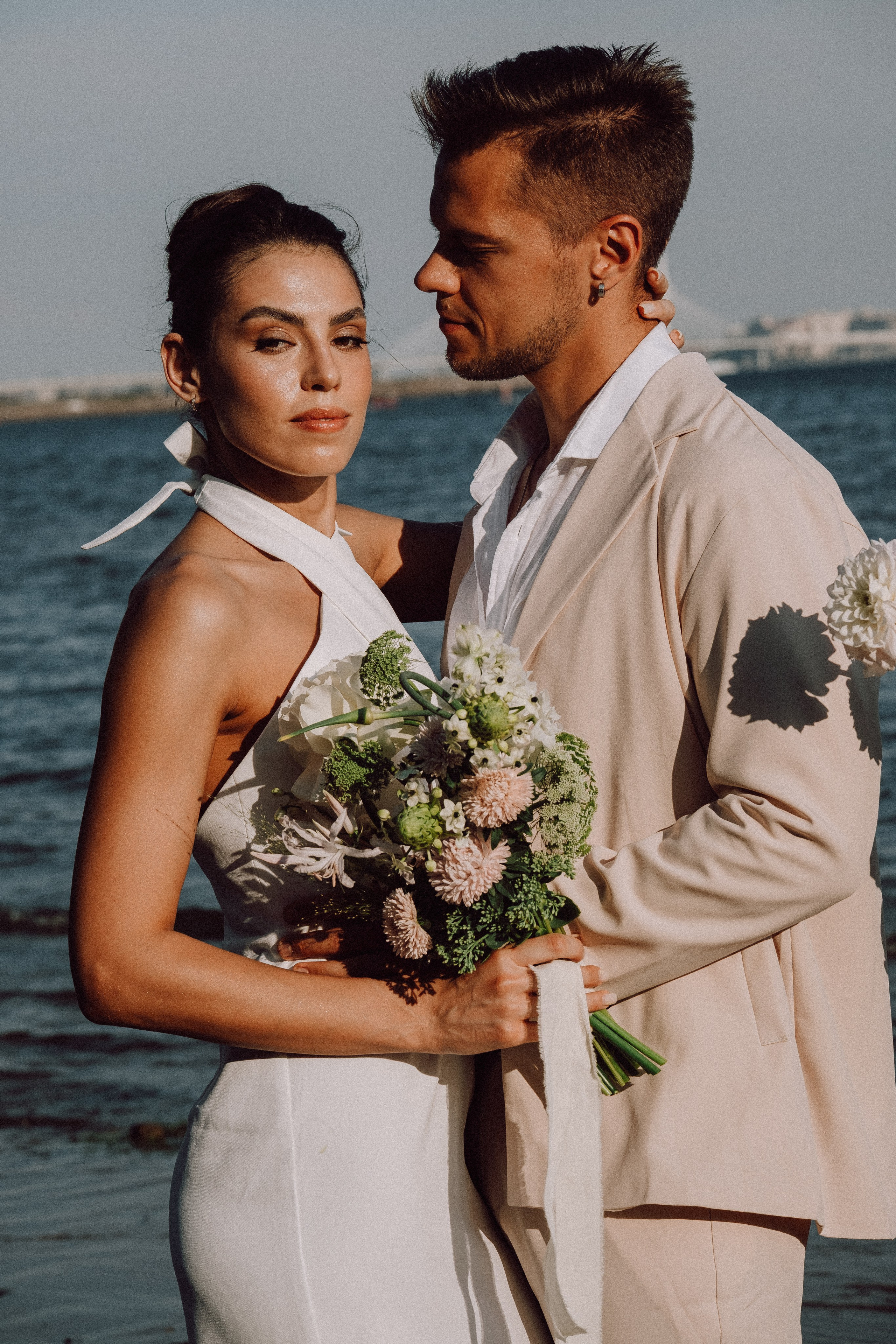 СВАДЕБНАЯ ФОТОСЕССИЯ ВЫЕЗДНОЙ ЦЕРЕМОНИИ (ФИНСКИЙ ЗАЛИВ). Профессиональный фотограф, Санкт-Петербург — Виктория Богомолова