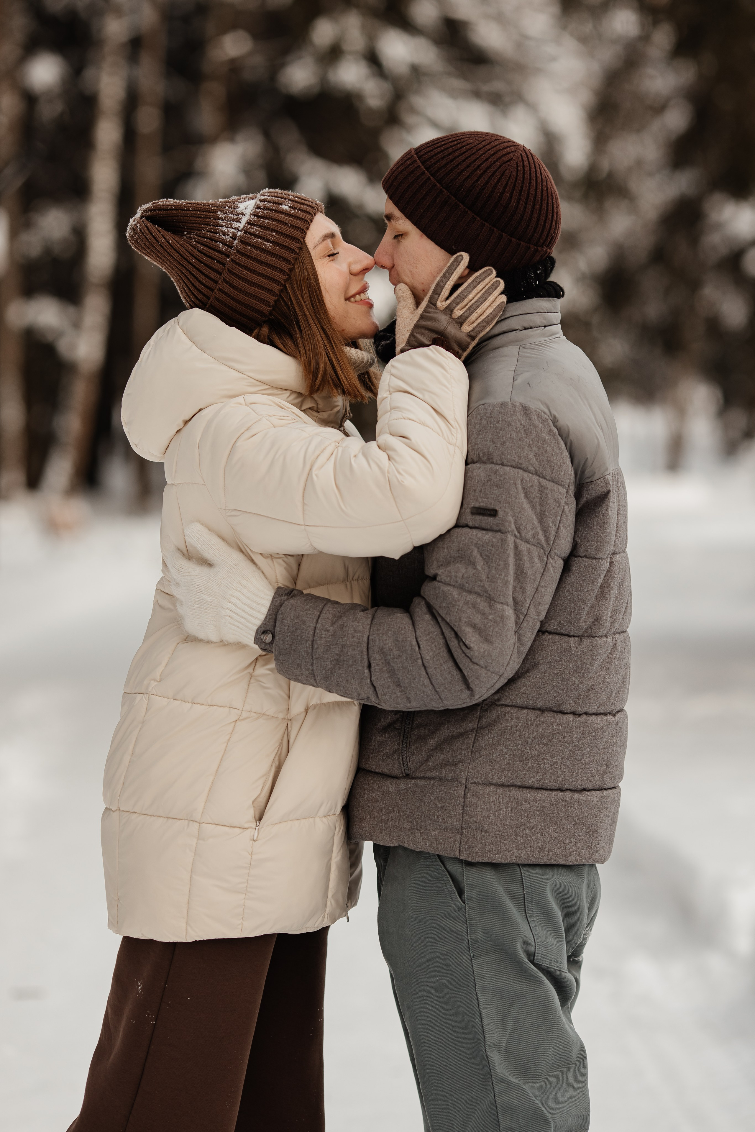 Зимние семейние фотосессии в лесу. Анна Блохина Фотограф Звенигород Одинцово Истра Красногорск Москва
