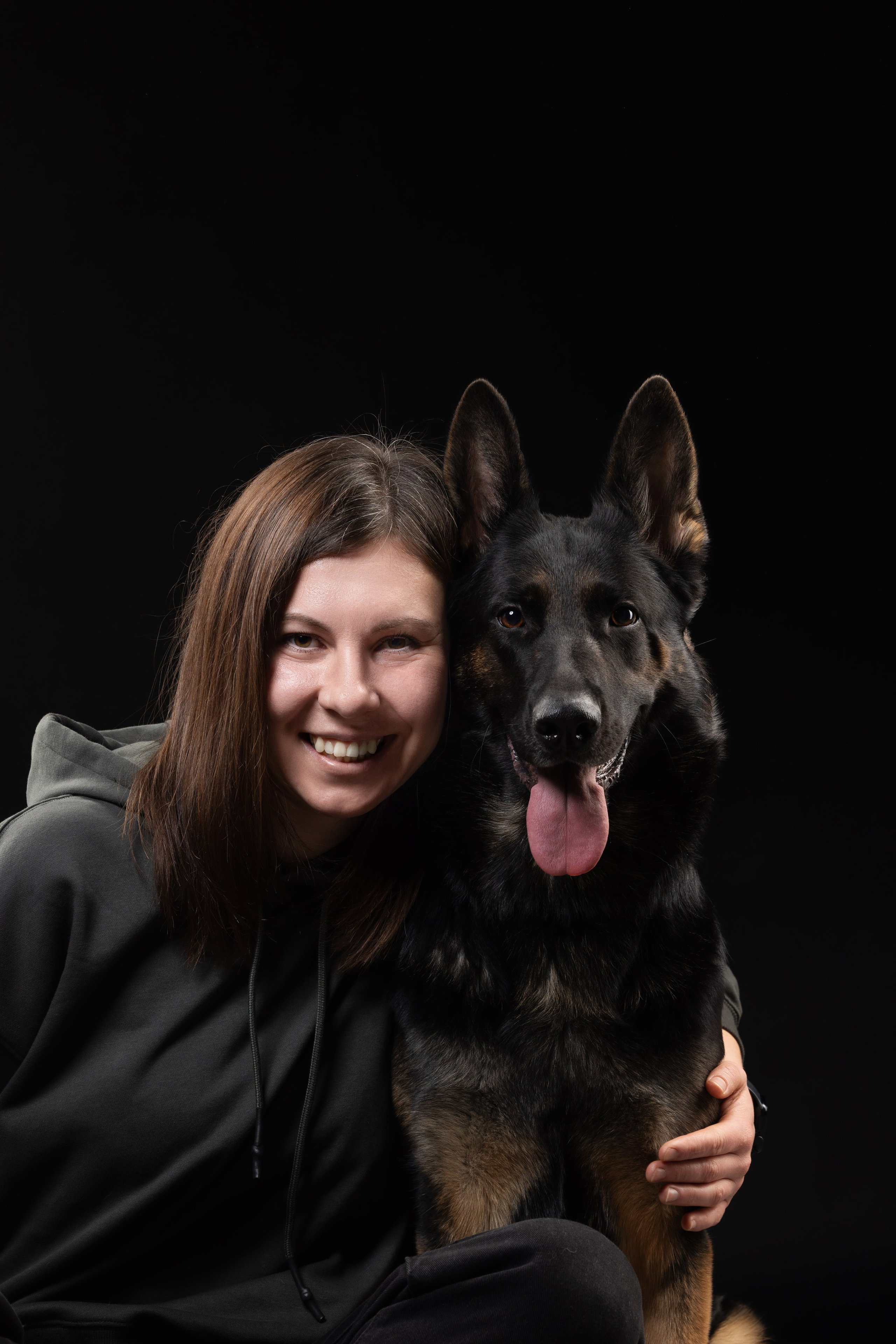 Жара и Делфи. Фотограф анималист Осипчикова Мария