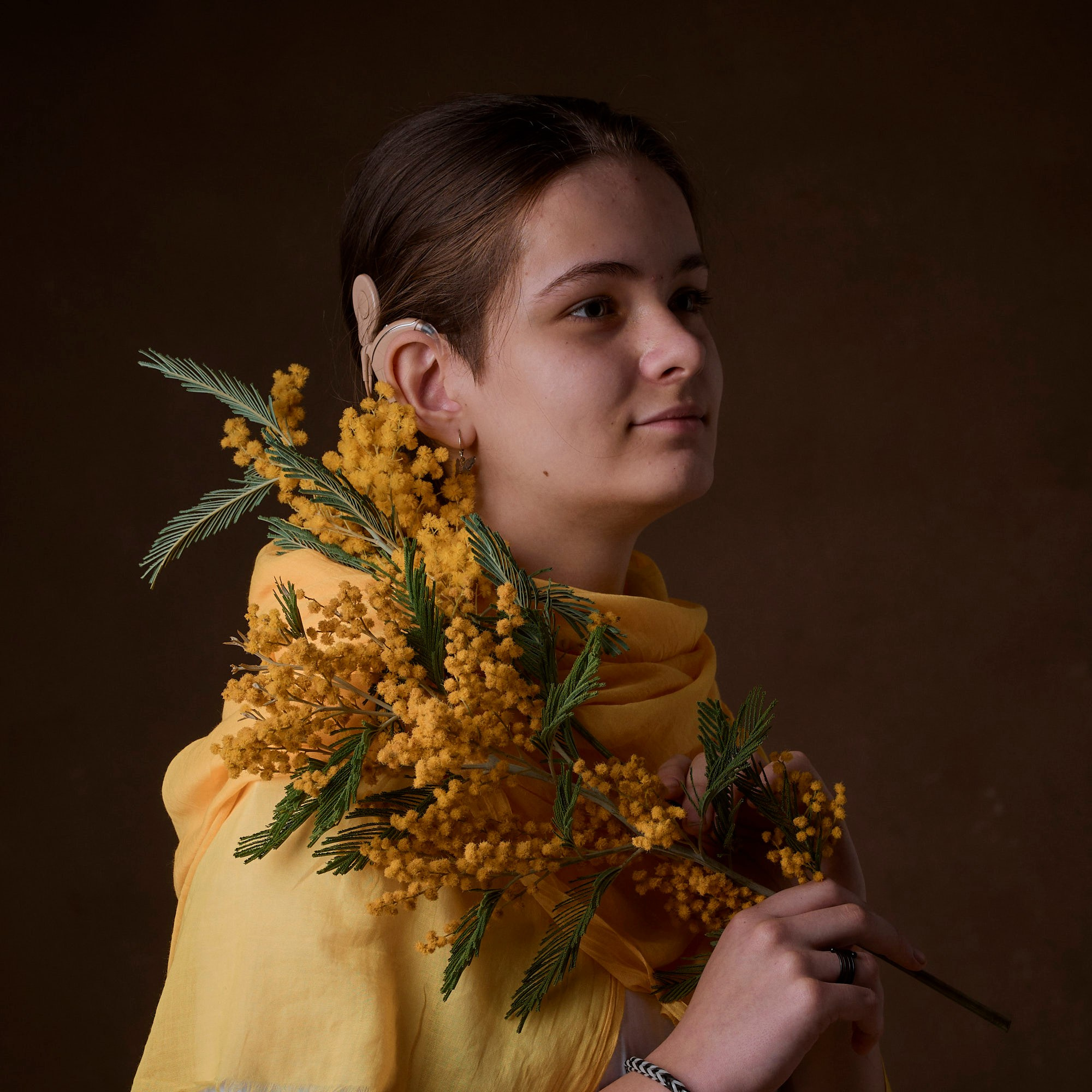 Съемка в студии. Фотограф