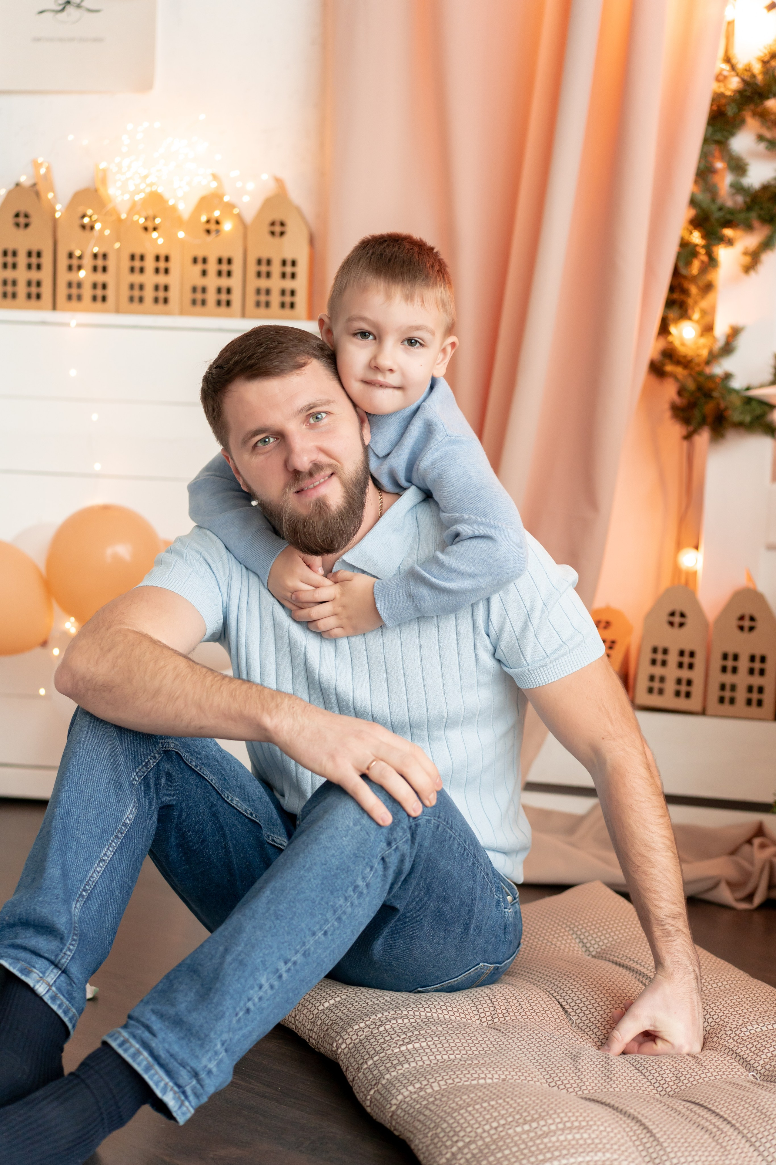 Пашенька с мамой и папой!. Детская, семейная фотостудия в Санкт-Петербурге