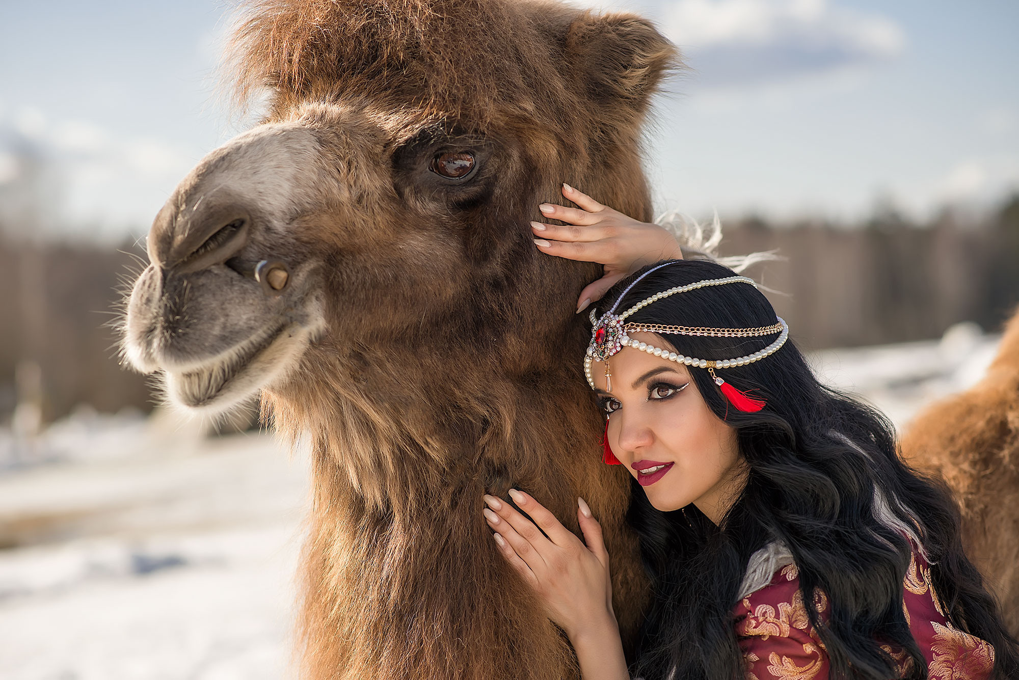 Фотосессия с верблюдом. Фотограф в Москве Аня Цыплакова